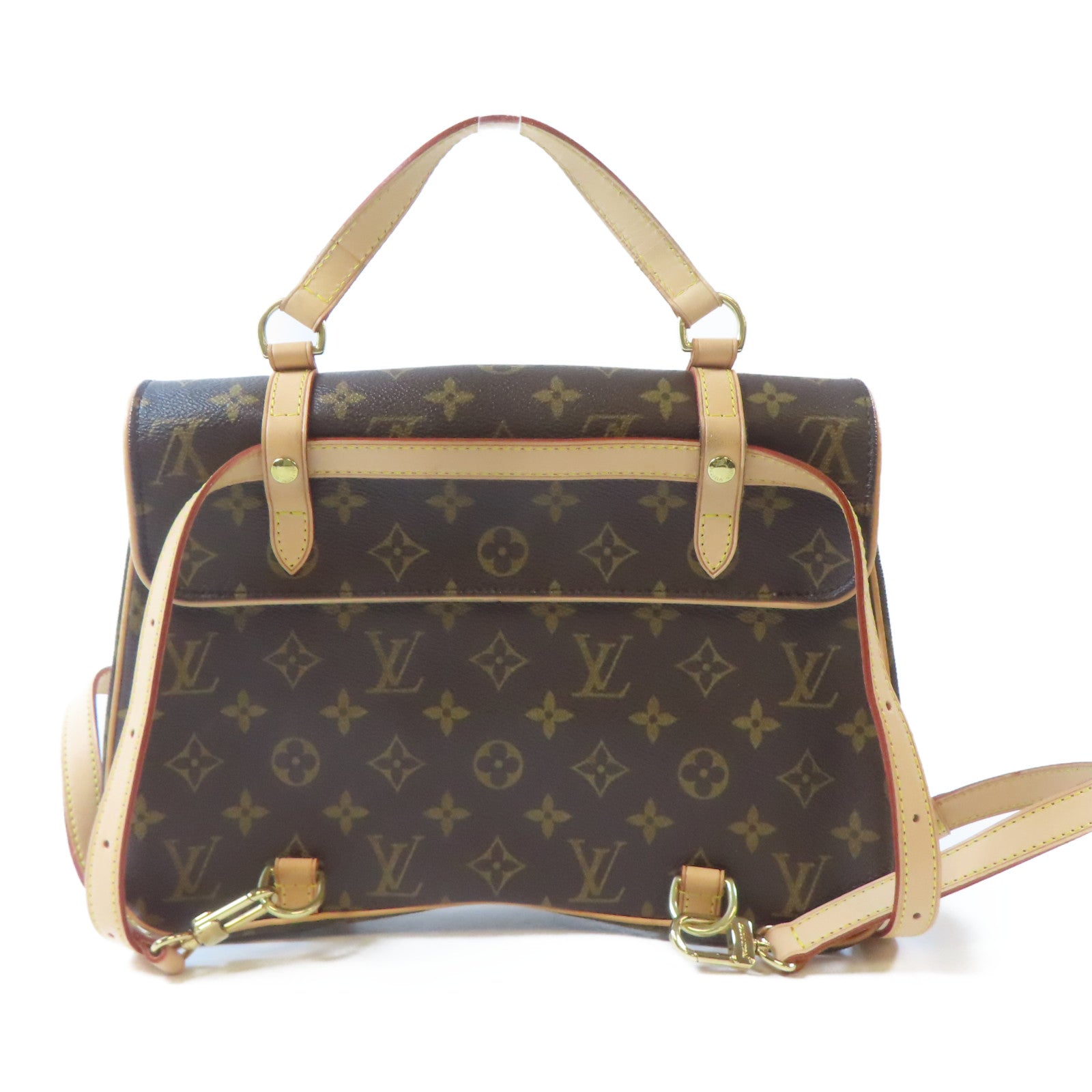 LOUIS VUITTON Monogram Sac Marelle A Dos金扣背包啡色