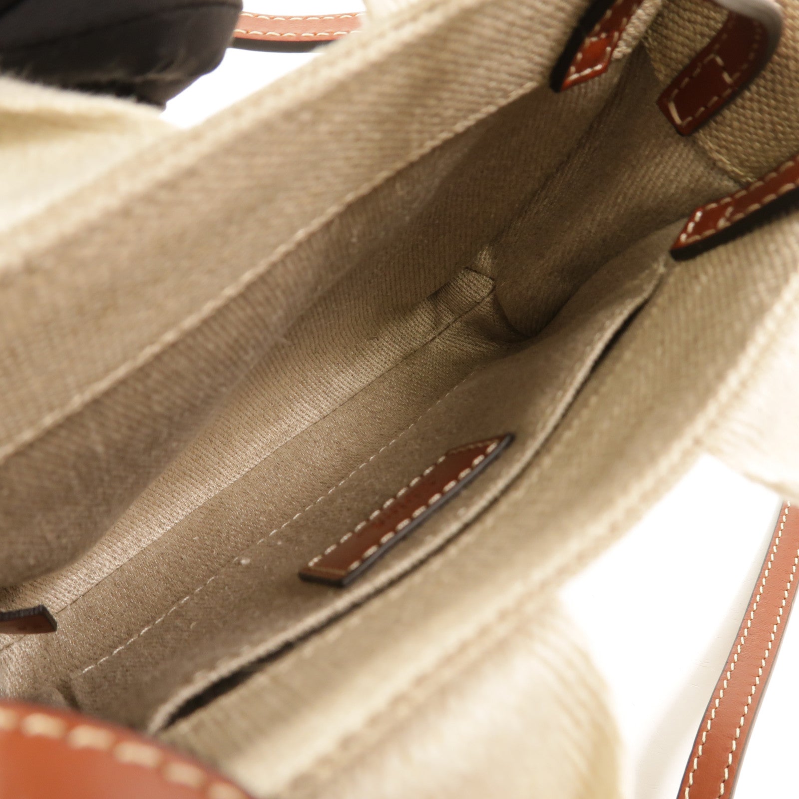 Chloe 帆布Woody Tote Bag Mini手挽肩背兩用袋