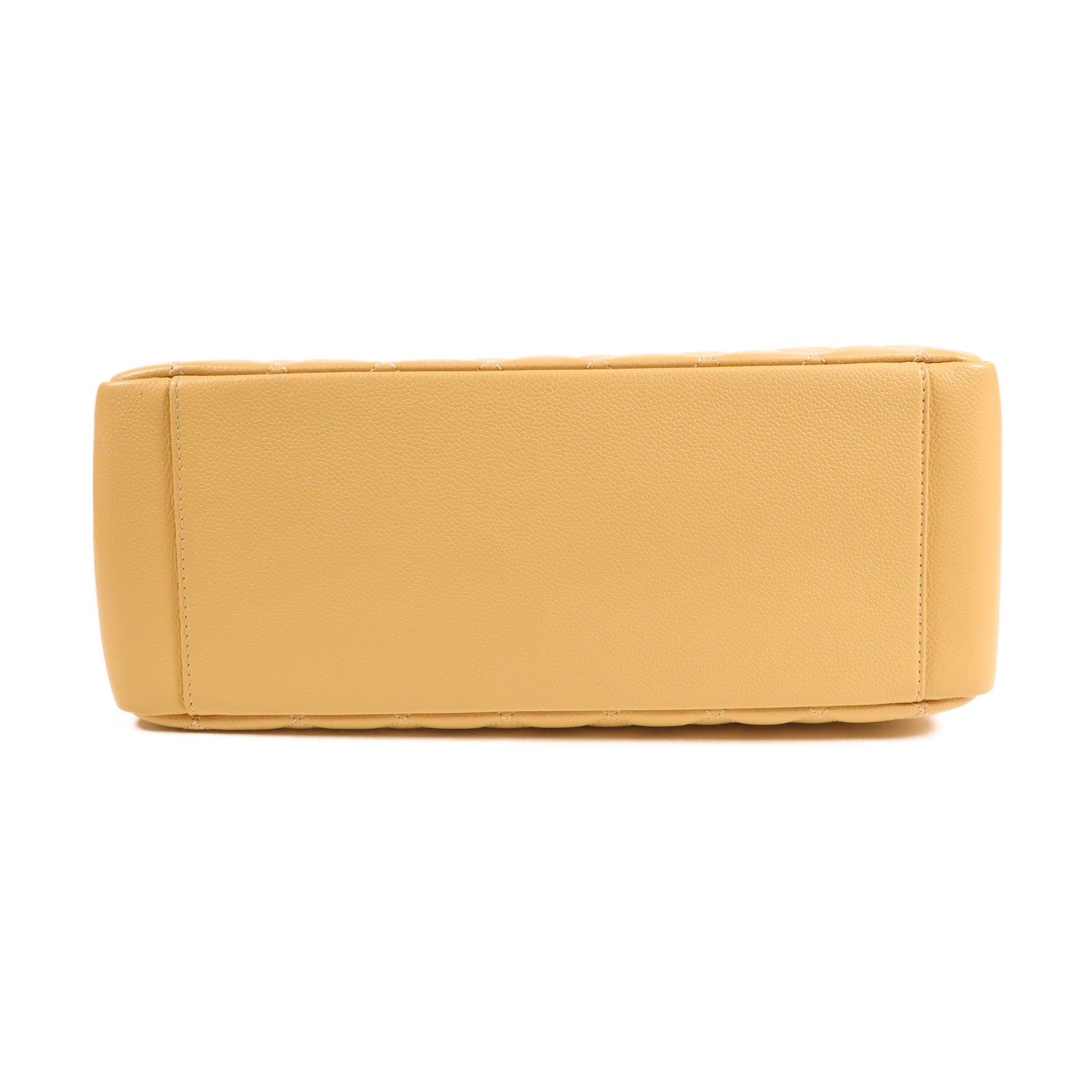 CHANEL 牛皮皮革Grand Shopping Tote金扣鏈帶肩背袋