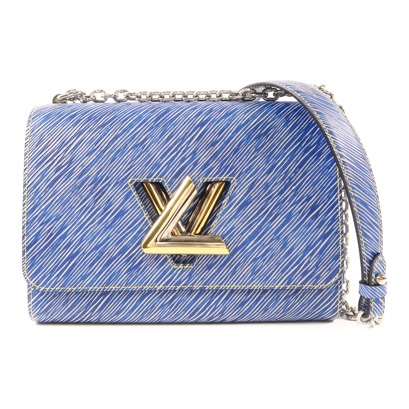 LOUIS VUITTON Epi Twist MM銀扣肩背袋
