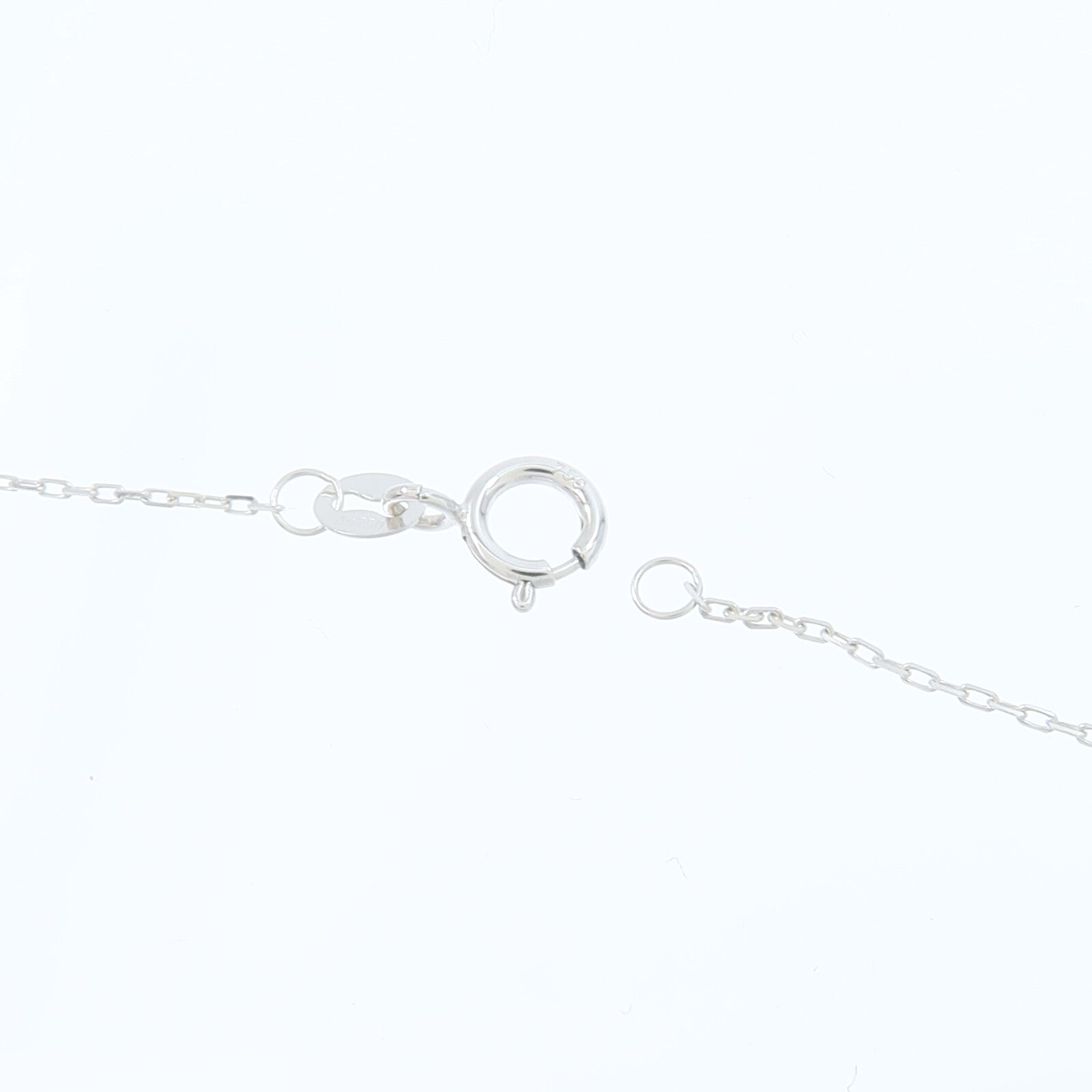 JEWELRY 18K白金Sapphire Diamond Necklace藍寶石/鑽石項鍊