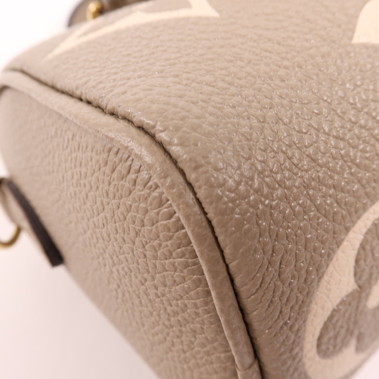 LOUIS VUITTON Monogram Empreinte Nano Speedy金扣手挽肩背兩用袋