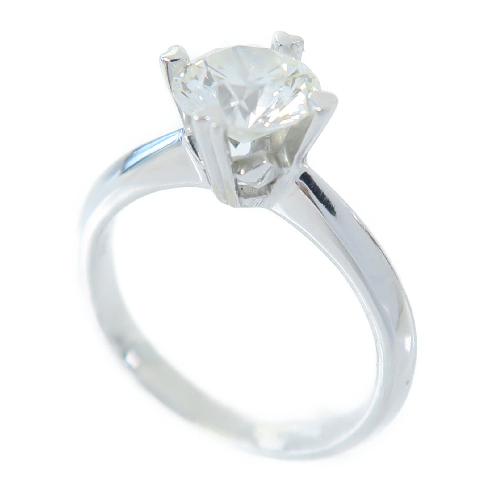 JEWELRY 【激減優惠】18K白金Ring1.20ct鑽石戒指US#5