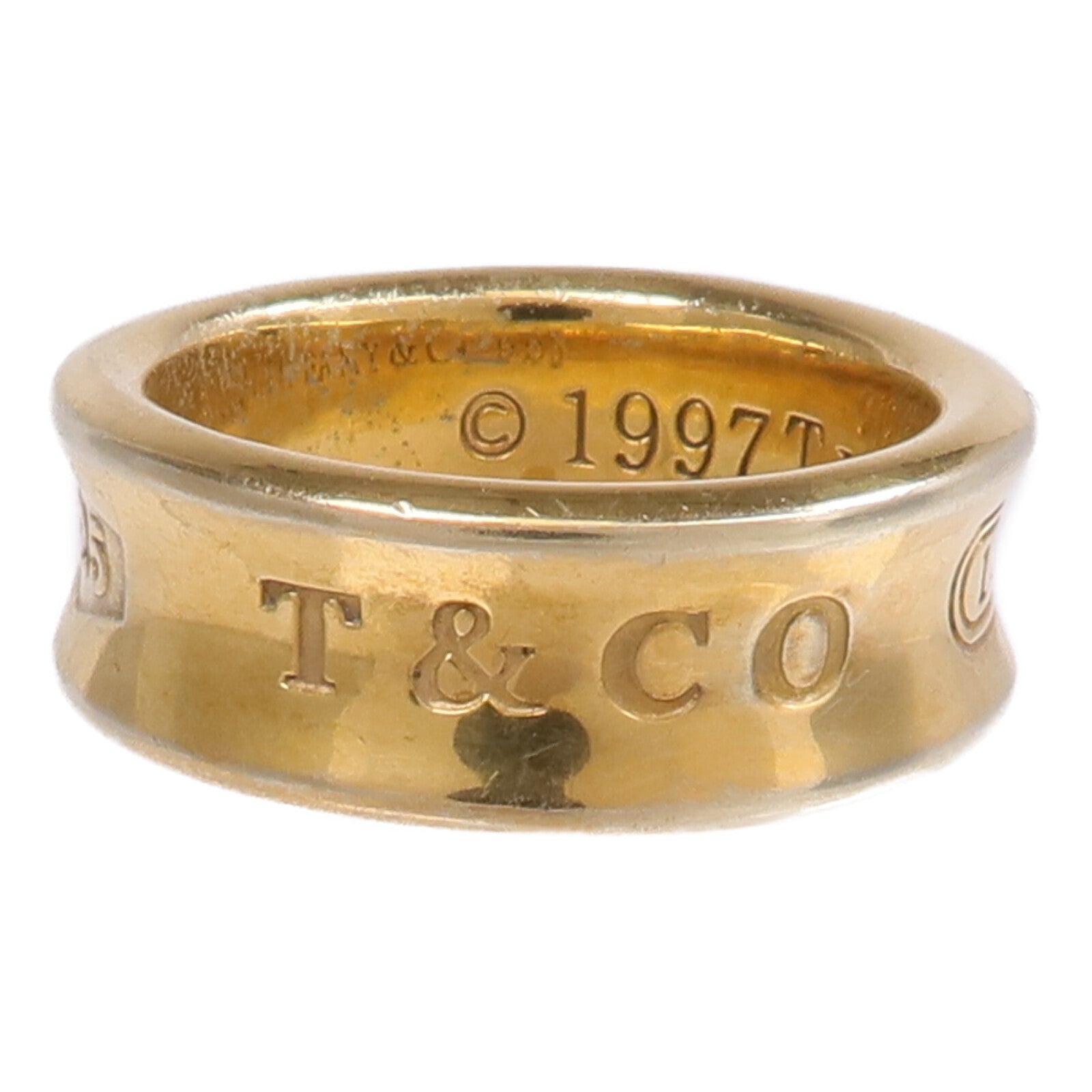 TIFFANY＆CO 925純銀1837 Ring戒指US#5