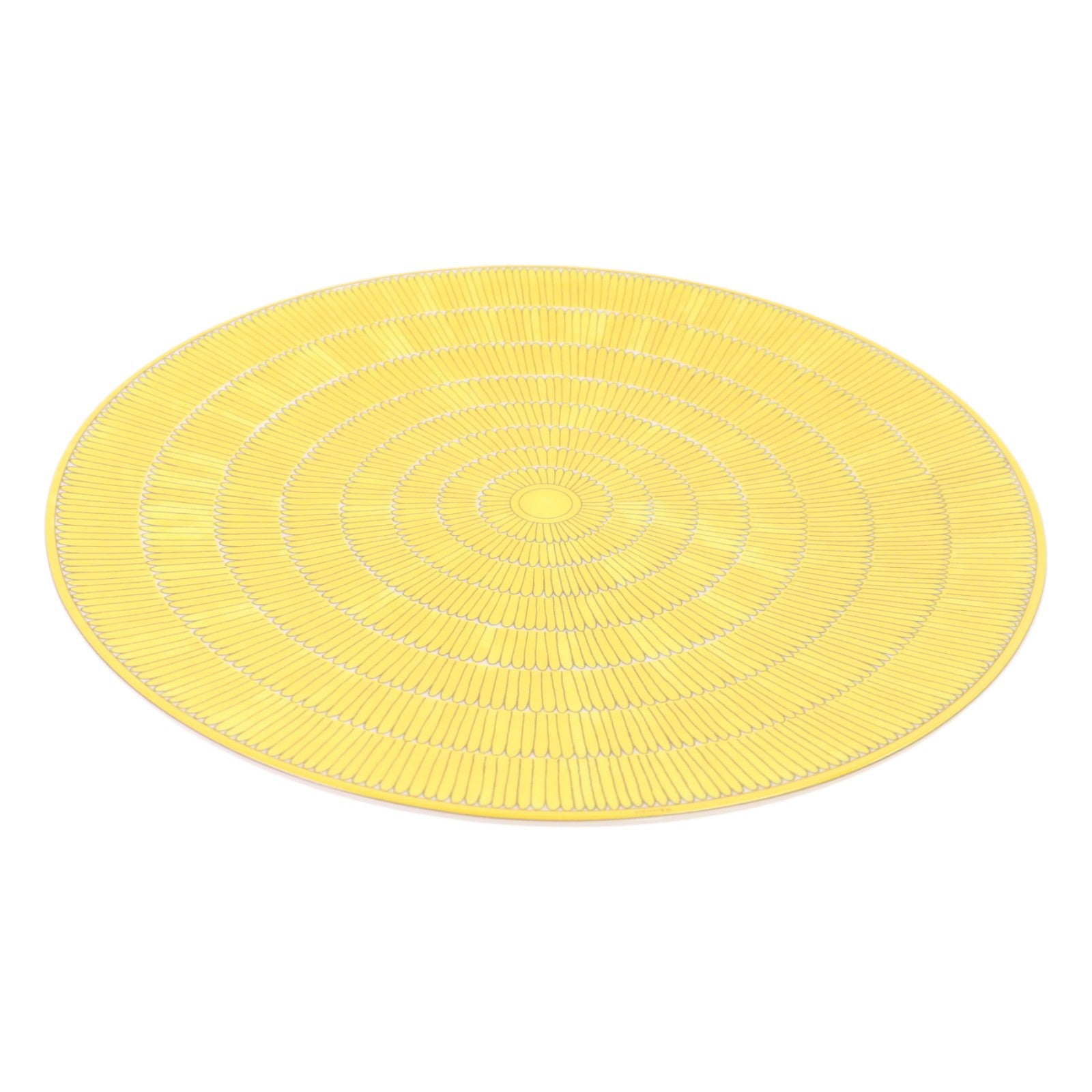 HERMES 陶瓷Soleil d'Hermes presentation Plate x2pcs陶瓷展示盤套裝