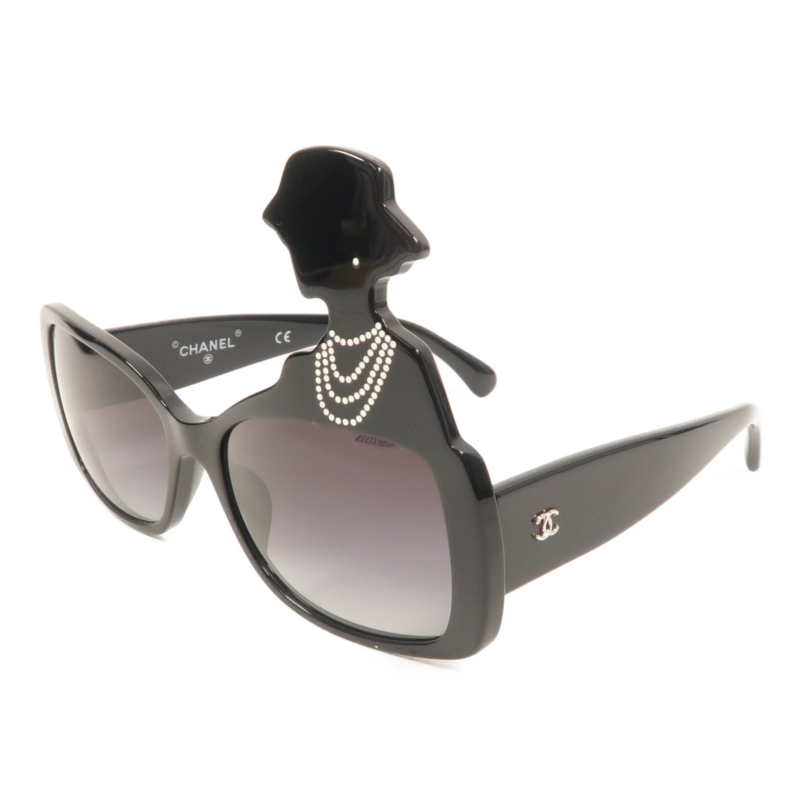 CHANEL Acetate Coco Chanel silhouette太陽眼鏡
