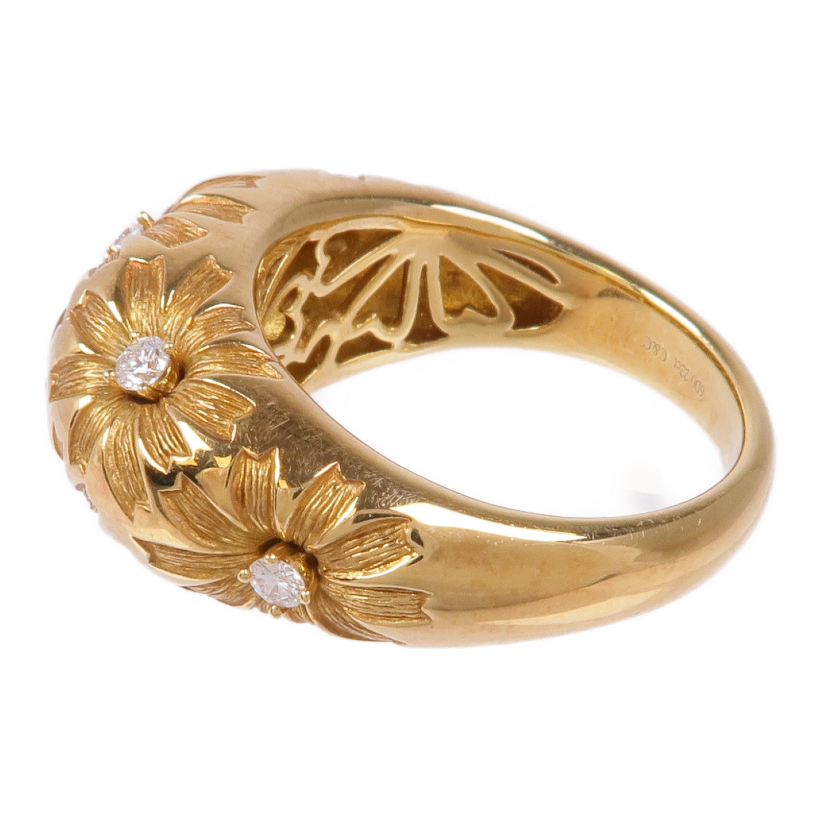 JEWELRY 18K黄金Diamond Ring鑽石戒指US#7