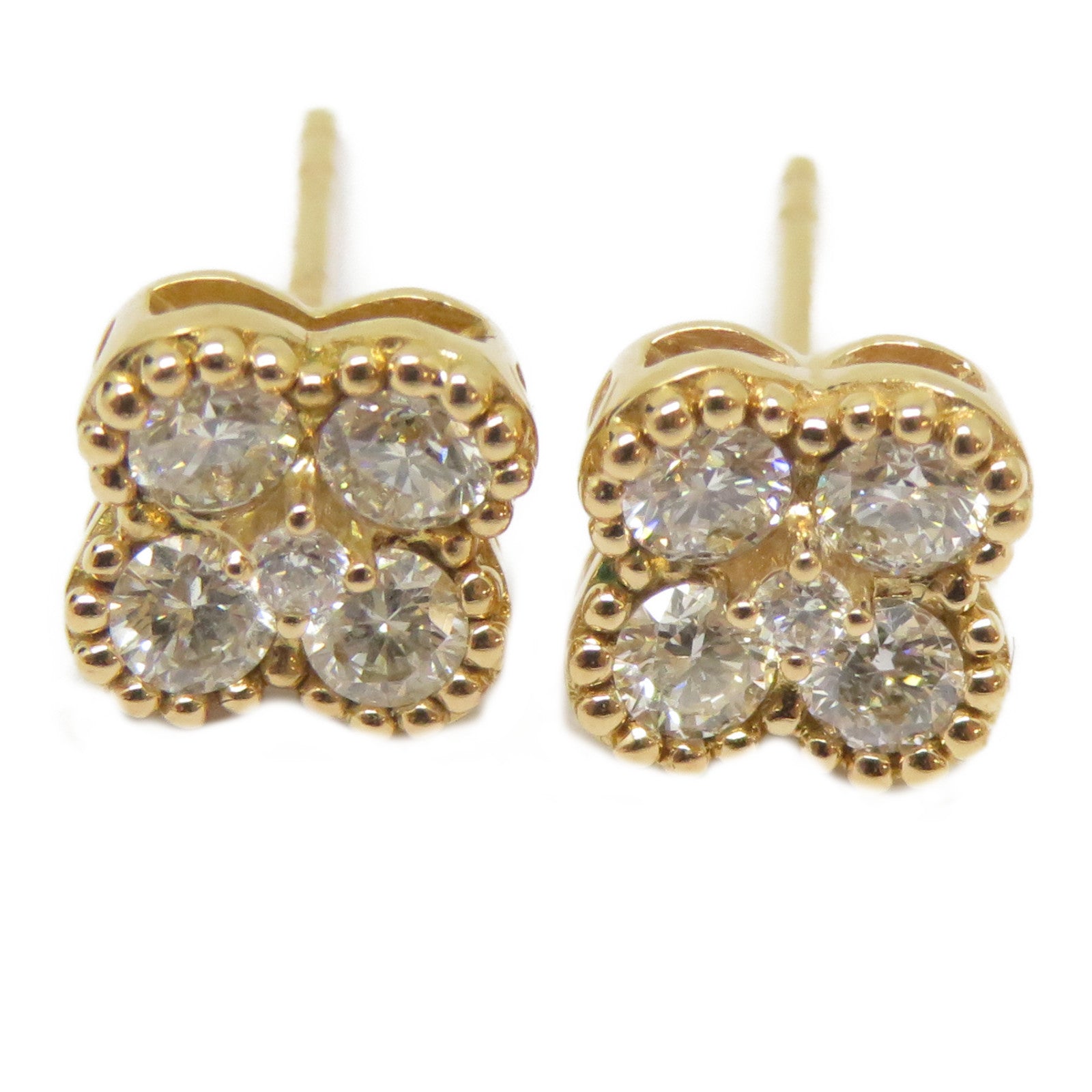 JEWELRY 18K玫瑰金Diamond Earrings鑽石耳環