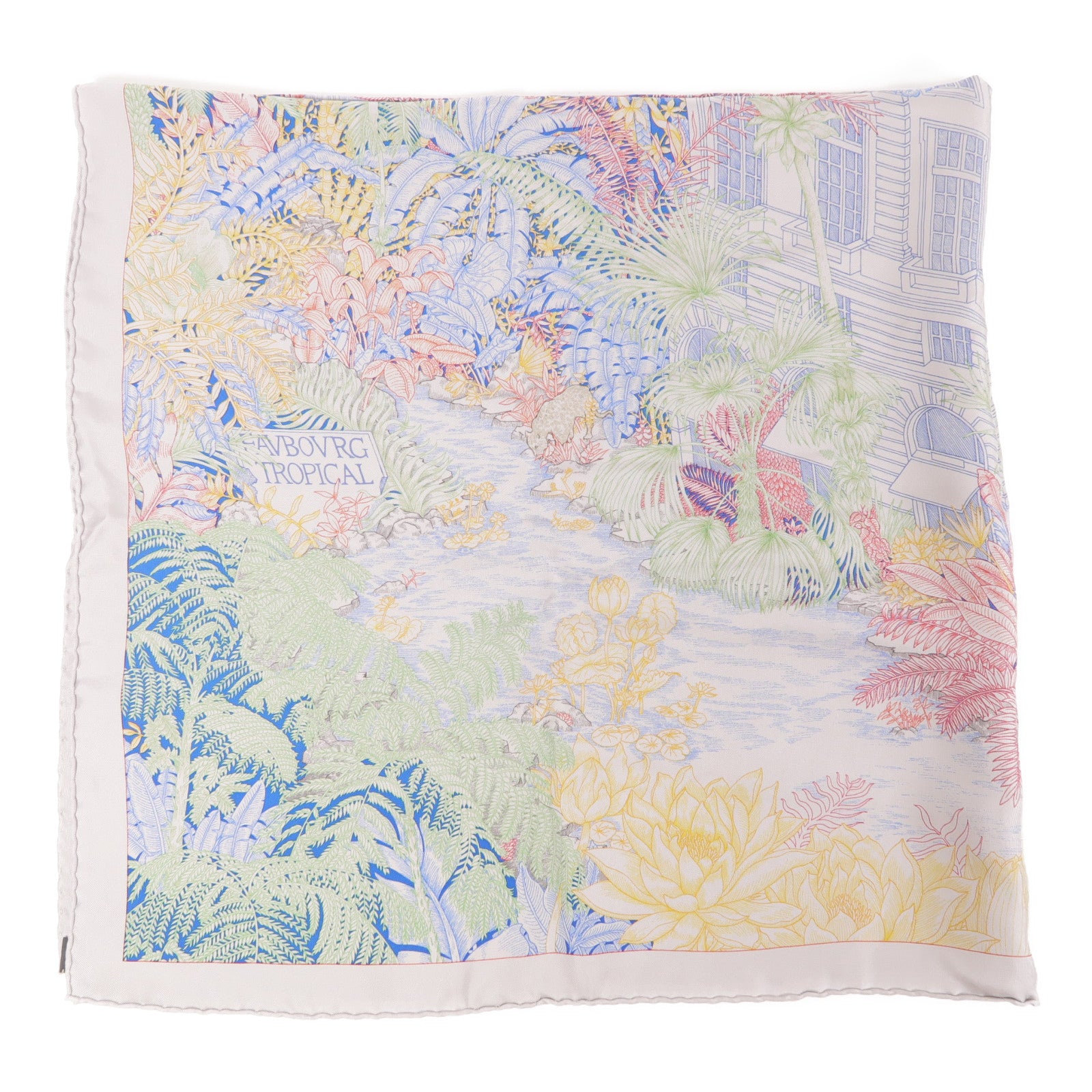 HERMES 絲質Scarf 90x90絲巾