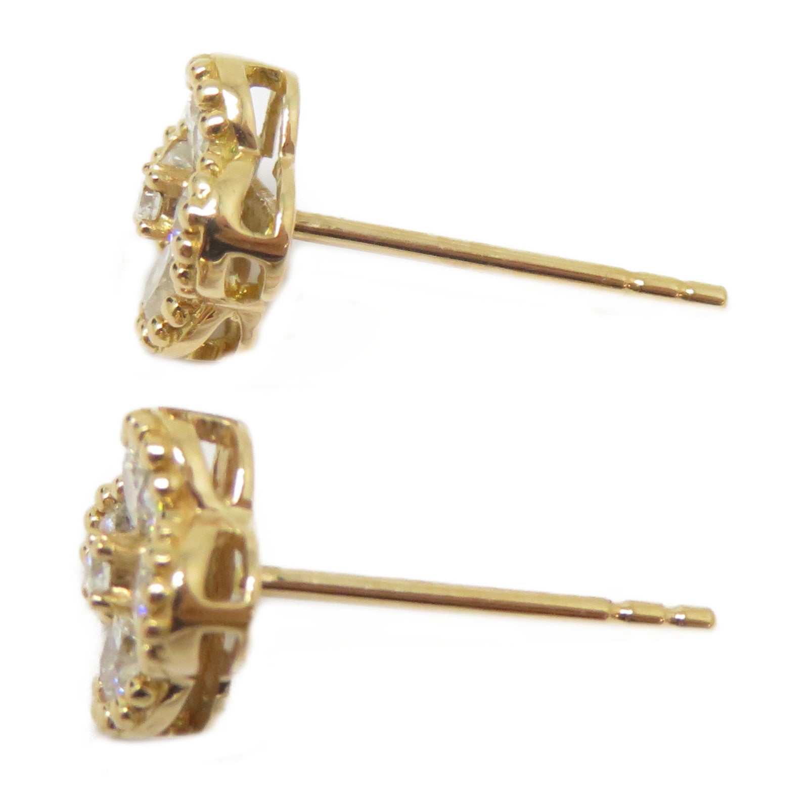 JEWELRY 18K玫瑰金Diamond Earrings鑽石耳環