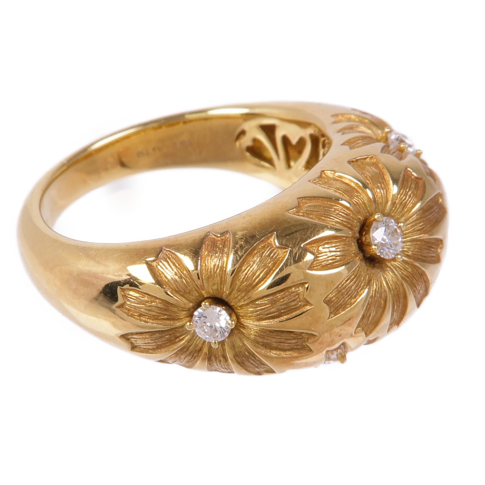 JEWELRY 18K黄金Diamond Ring鑽石戒指US#7
