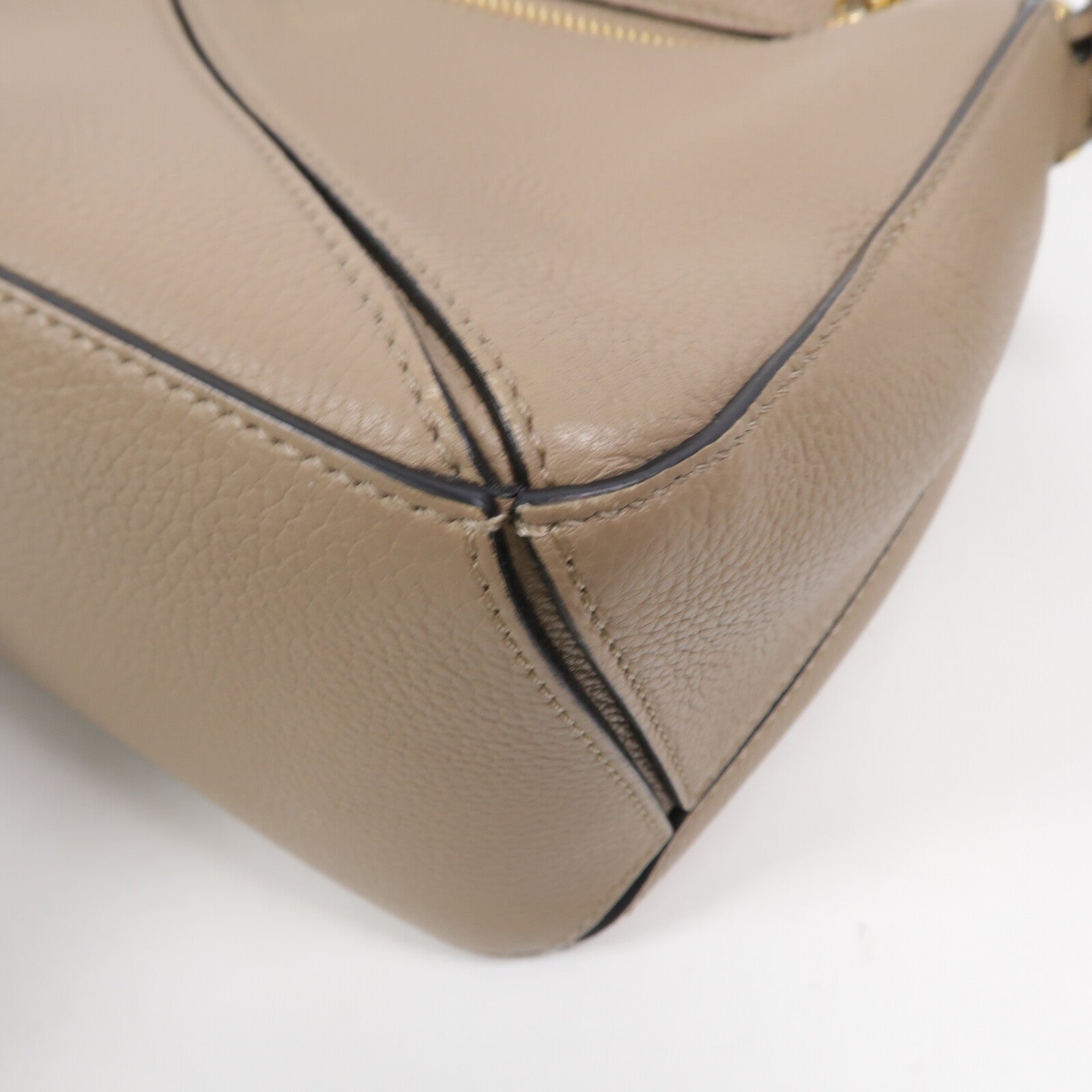LOEWE 牛皮皮革Puzzle Small手挽肩背兩用袋