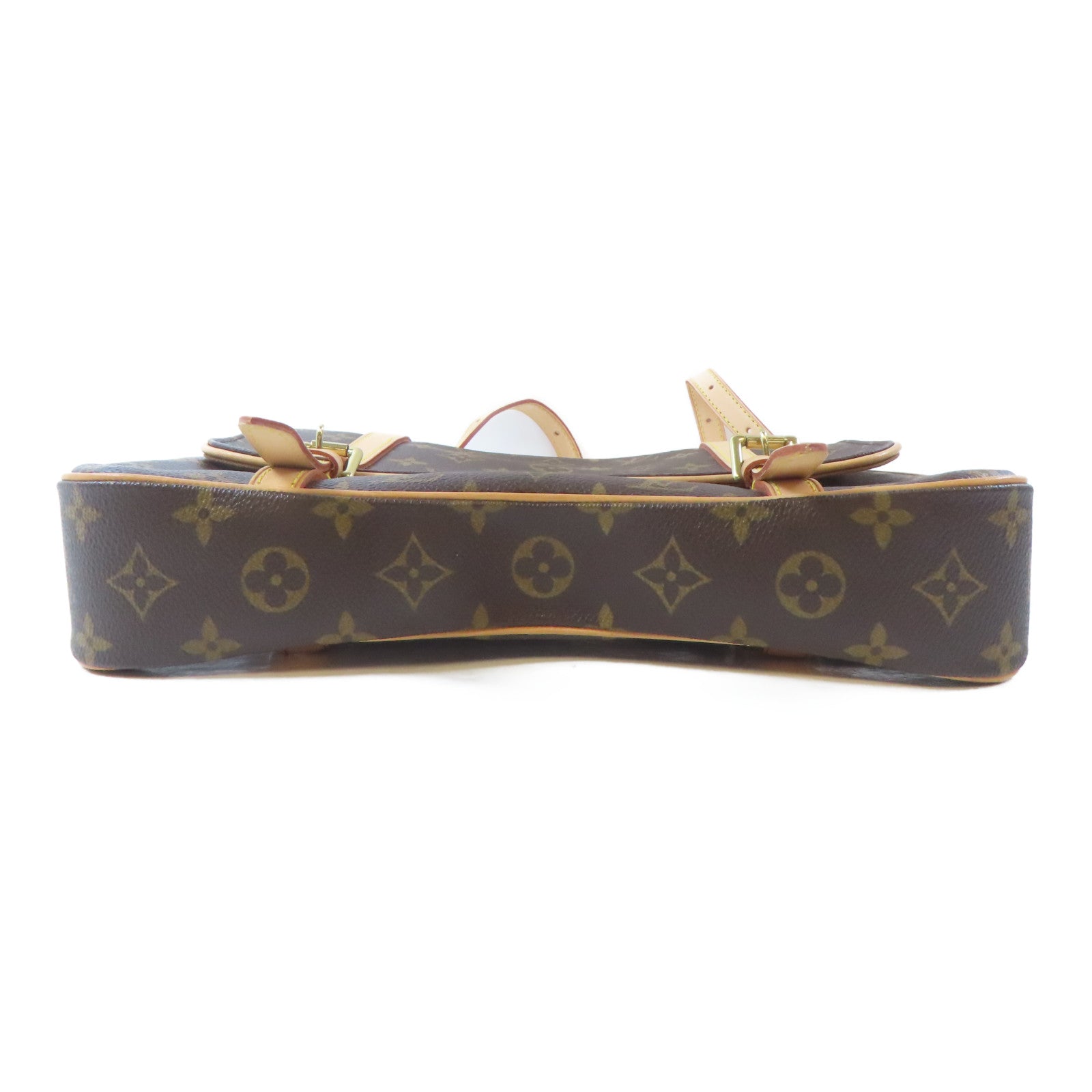 LOUIS VUITTON Monogram Sac Marelle A Dos金扣背包啡色