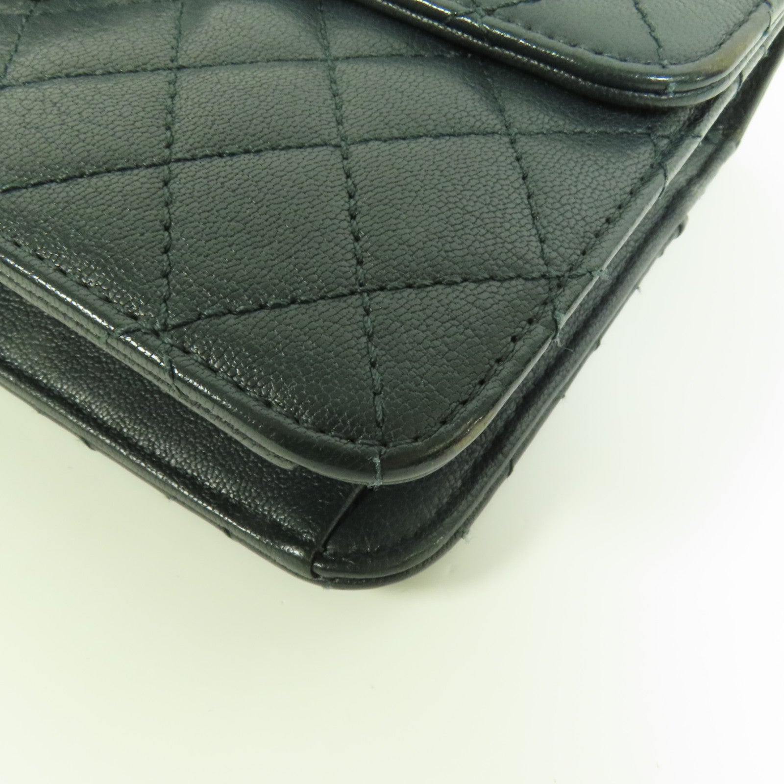 CHANEL 牛皮皮革Chain Shoulder Bag手挽肩背兩用袋