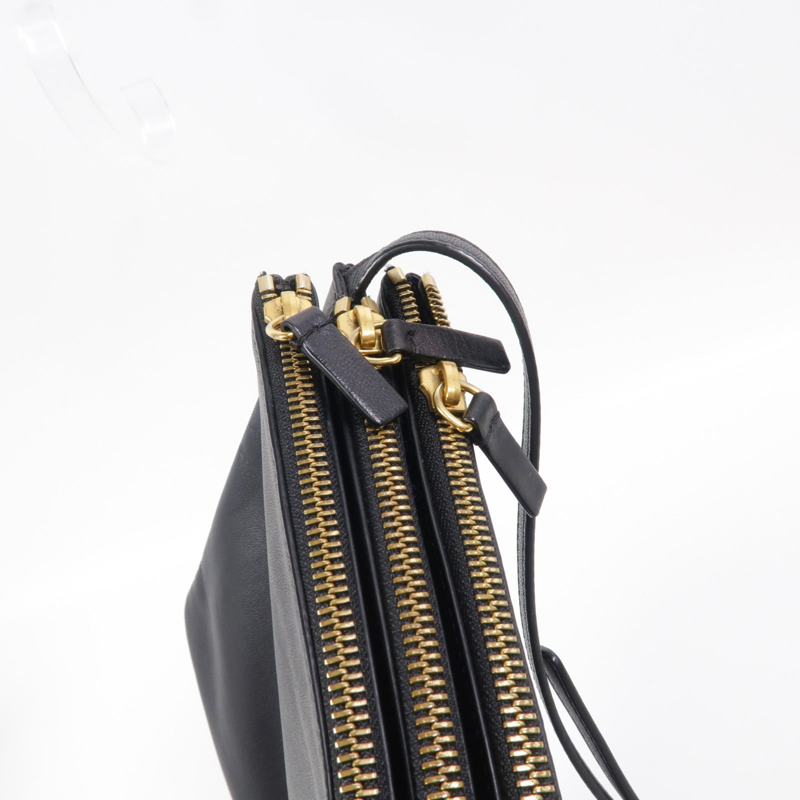 CELINE 羊皮皮革Trio Large肩背袋