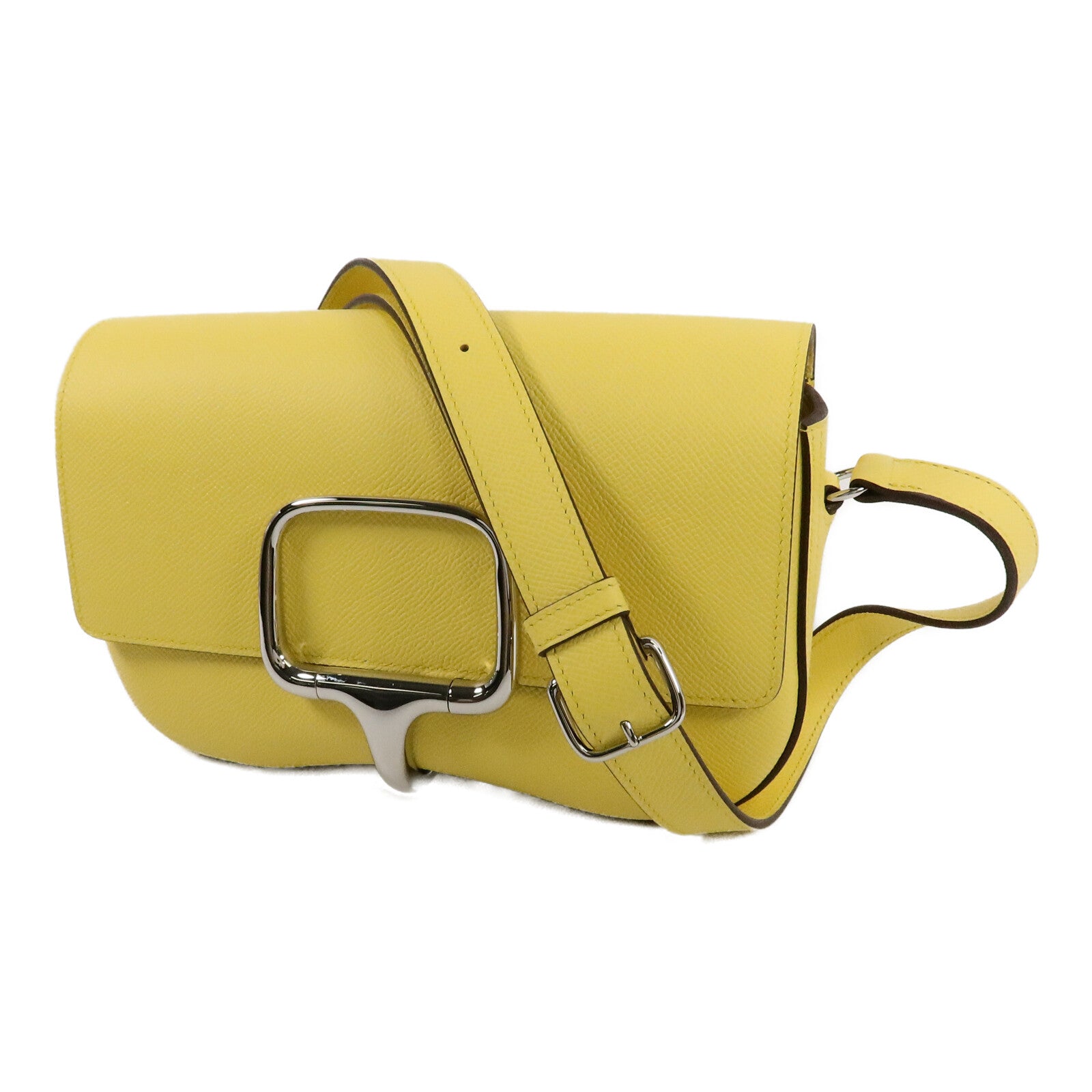 HERMES Epsom皮革Della Cavalleria Elan肩背袋