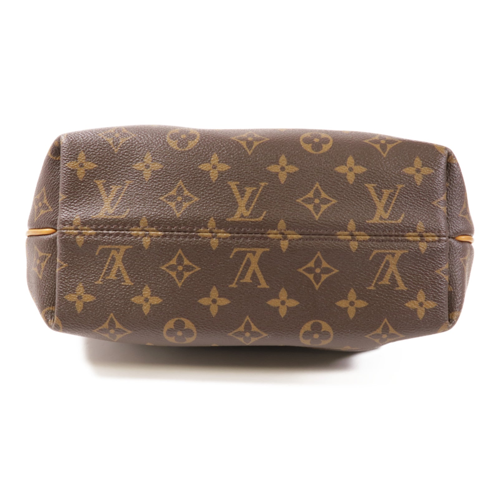 LOUIS VUITTON LV GHW Turenne MM 2 Way Bag M48814 Monogram Brown