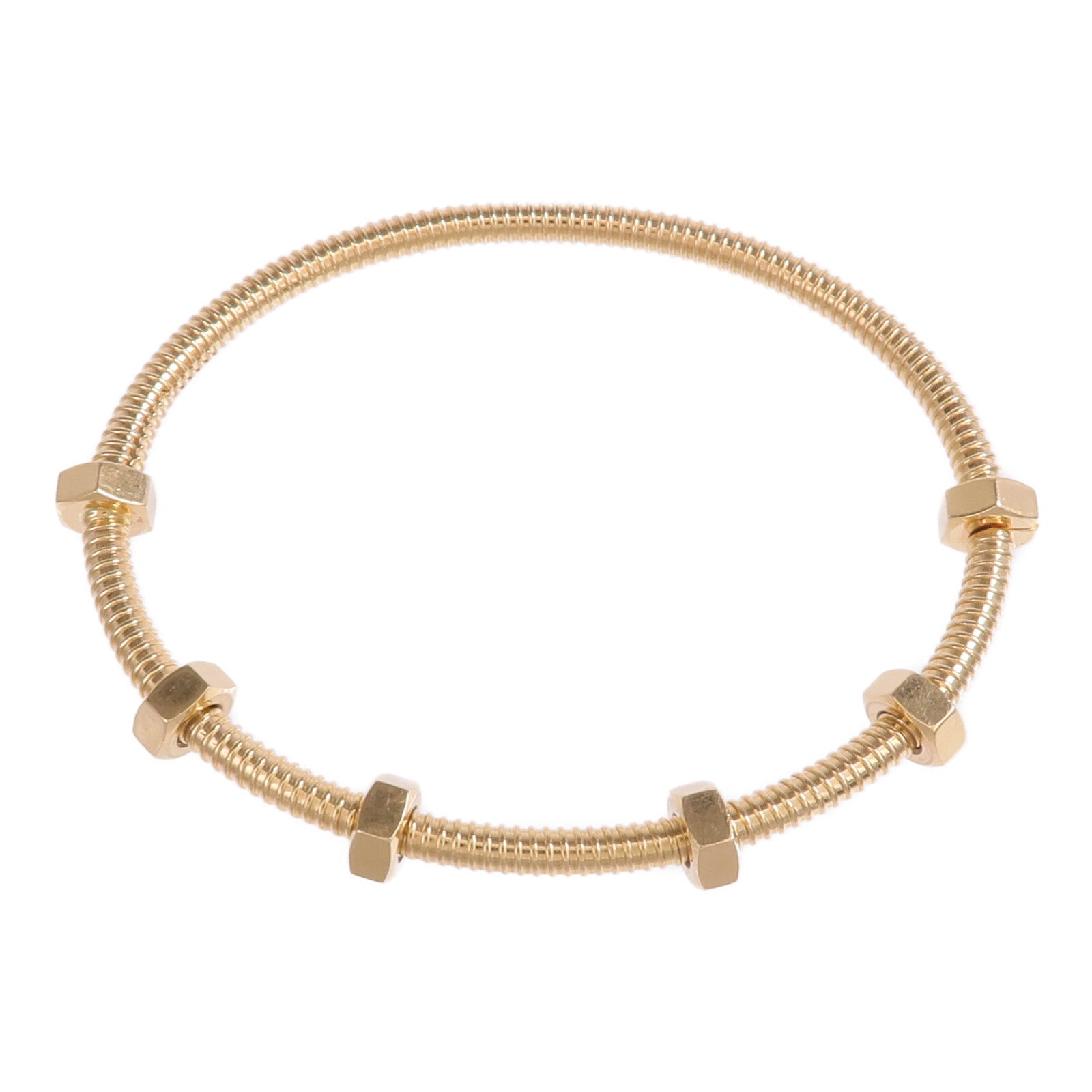 CARTIER 18K玫瑰金Ecrou de Cartier Bracelet手鐲Cartier#17