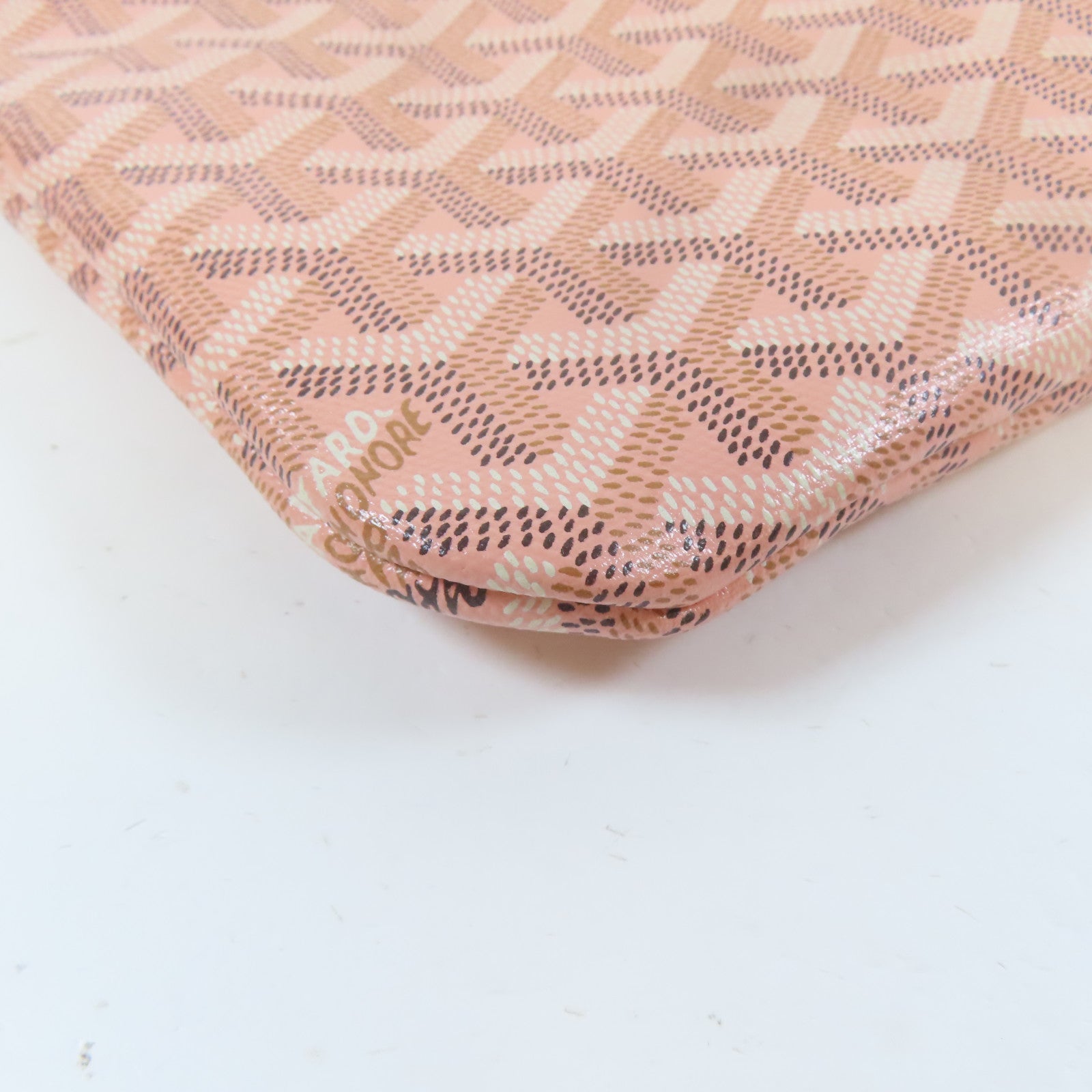 GOYARD 塗層帆布2 Way Shoulder Bag手挽肩背兩用袋粉紅色