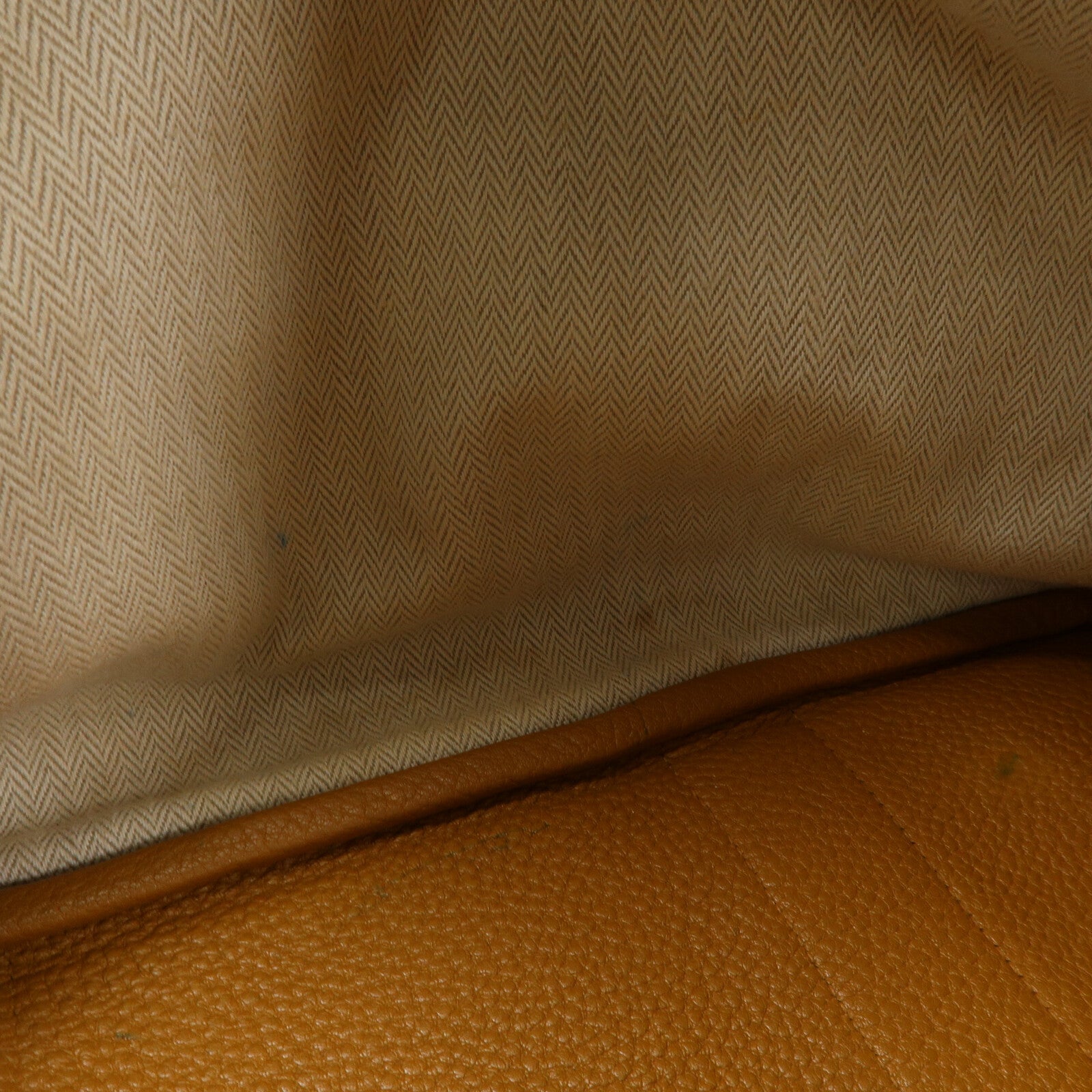 HERMES Negonda皮革Garden Party PM手挽袋Sesame