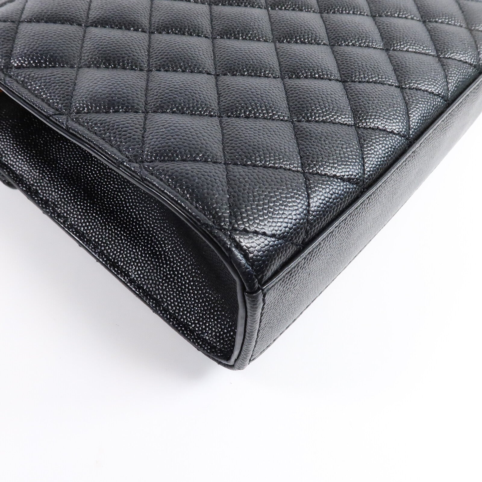 SAINT LAURENT 牛皮皮革Envelope Medium鏈帶肩背袋