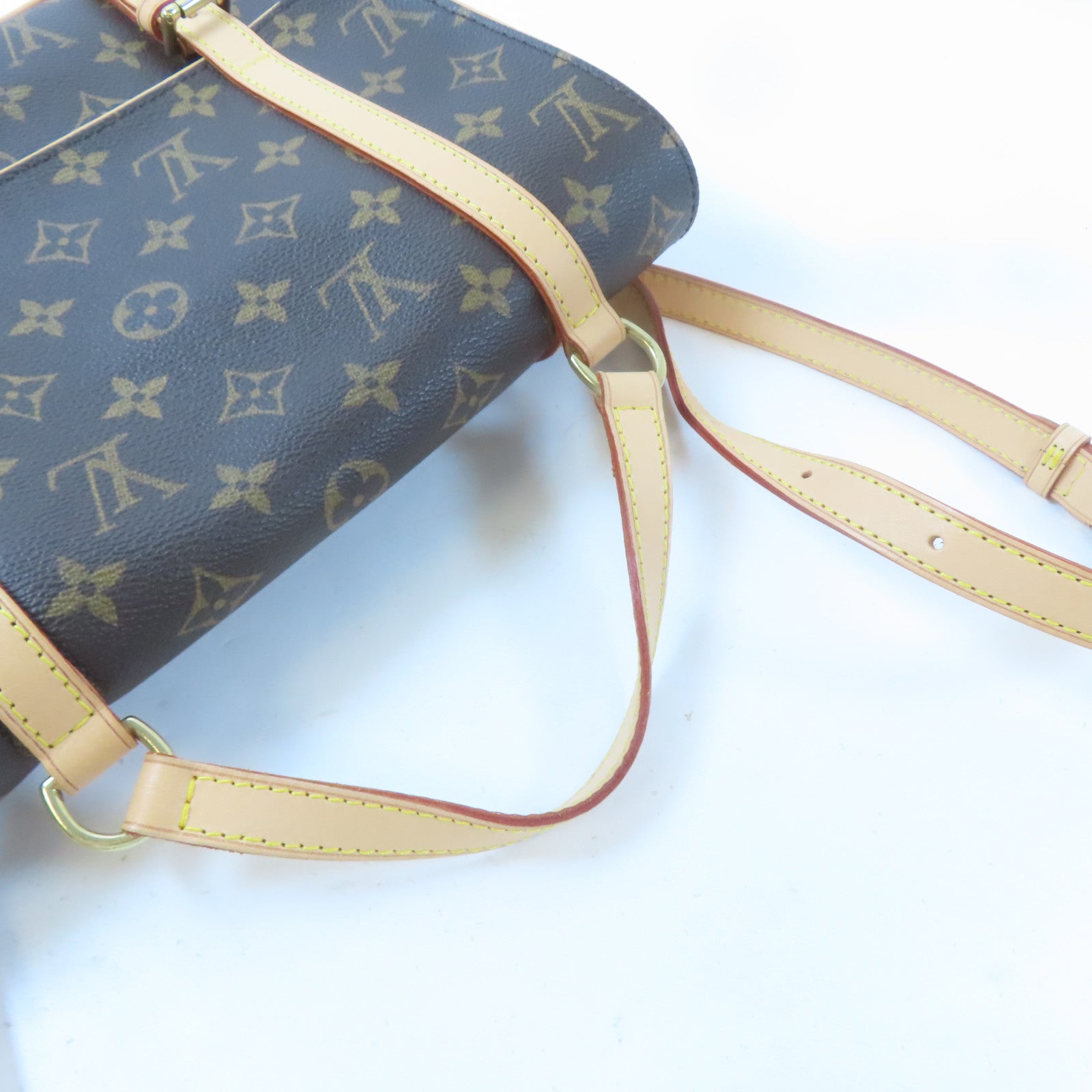 LOUIS VUITTON Monogram Sac Marelle A Dos金扣背包啡色
