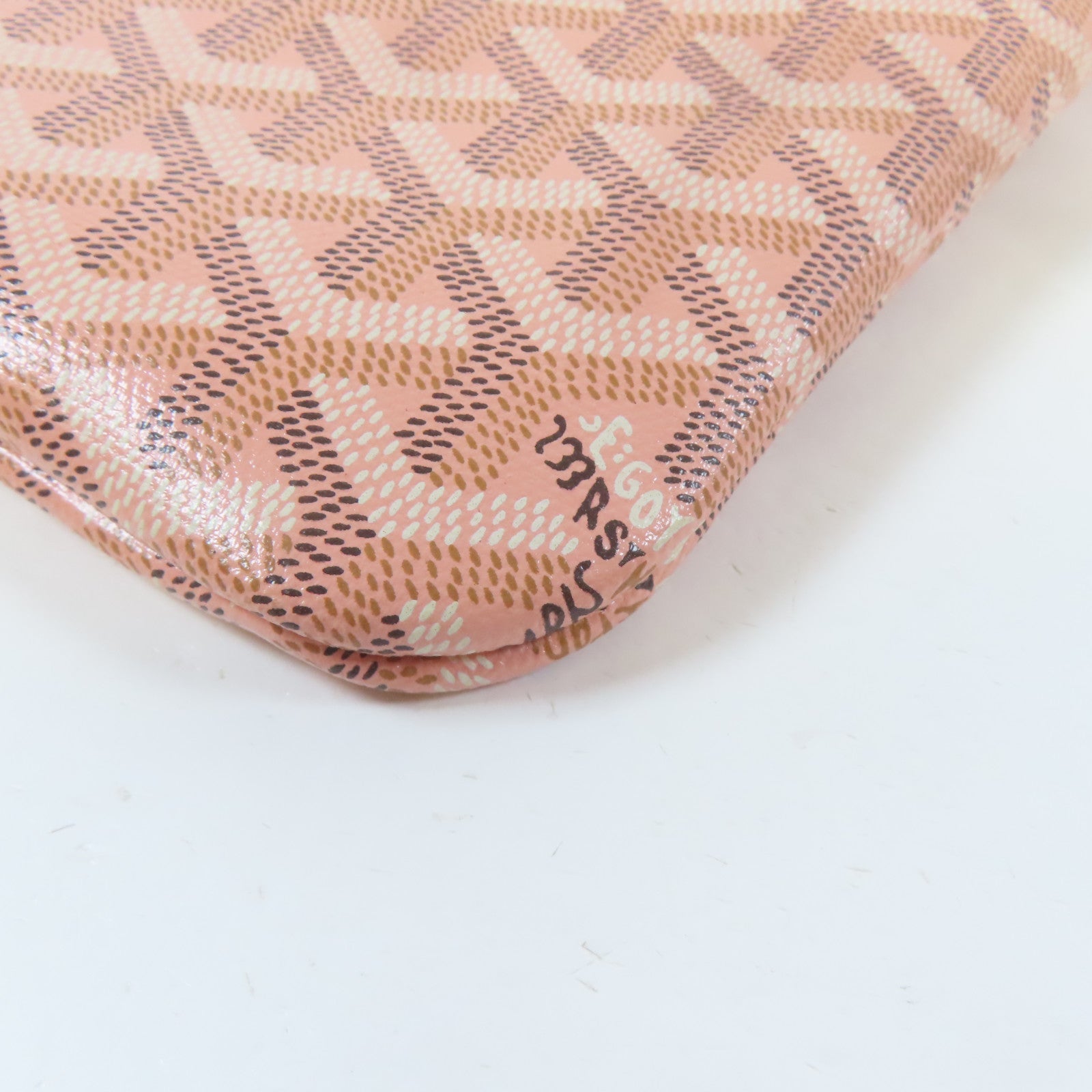 GOYARD 塗層帆布2 Way Shoulder Bag手挽肩背兩用袋粉紅色