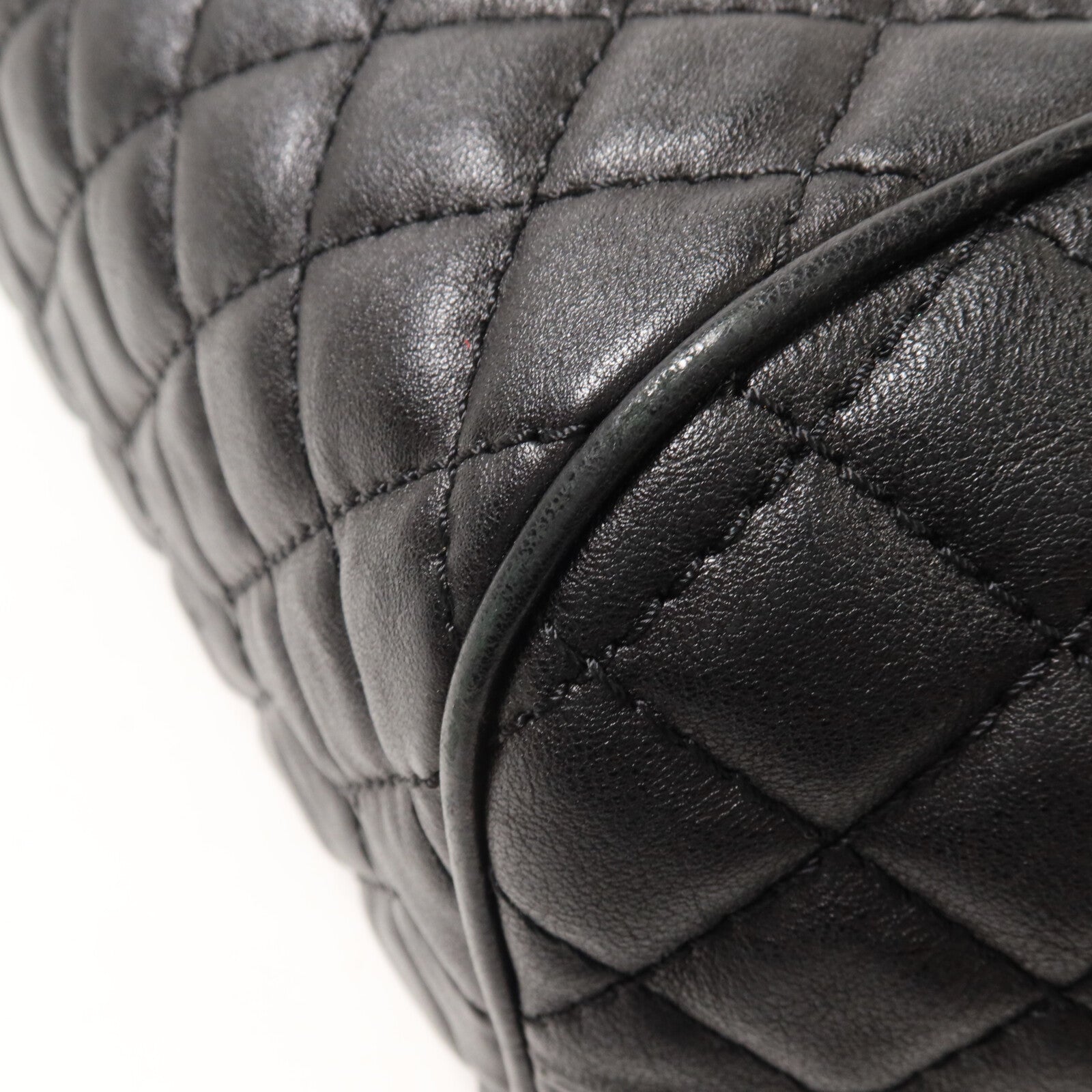 CHANEL 牛皮皮革Shoulder Bag鏈帶手挽肩背兩用袋