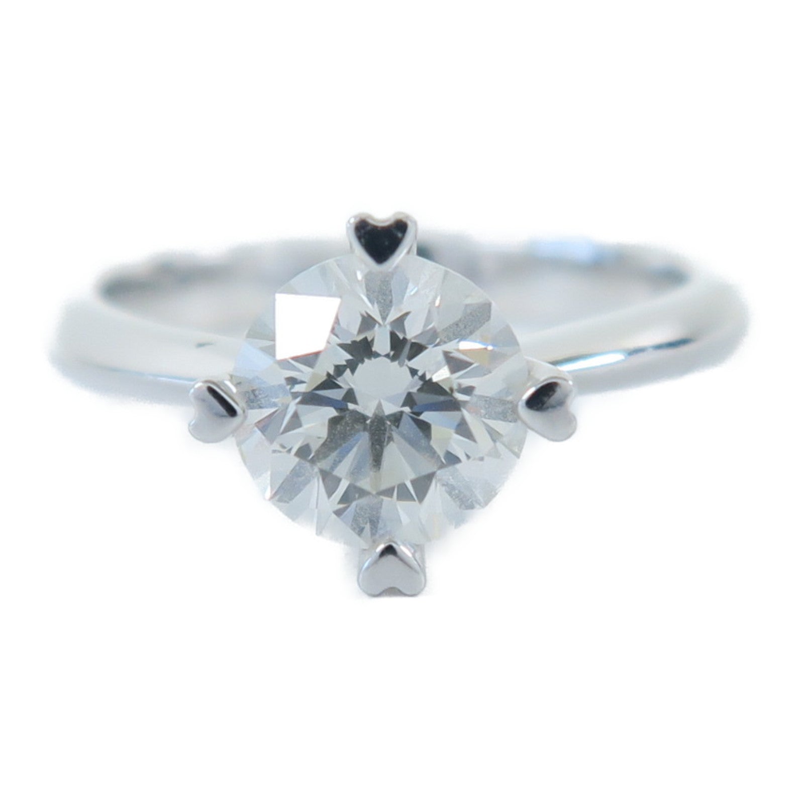 JEWELRY 【激減優惠】18K白金Ring1.20ct鑽石戒指US#5