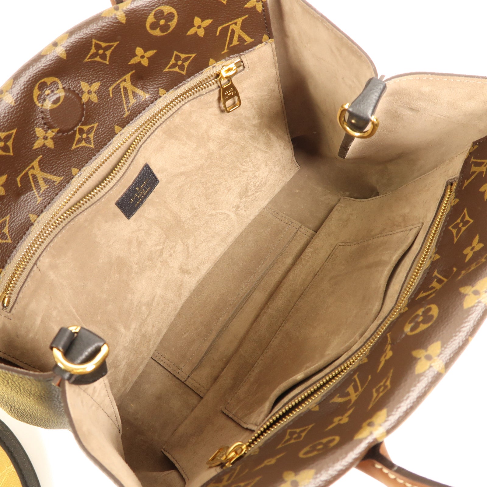 LOUIS VUITTON Monogram Tote W PM金扣手挽肩背兩用袋