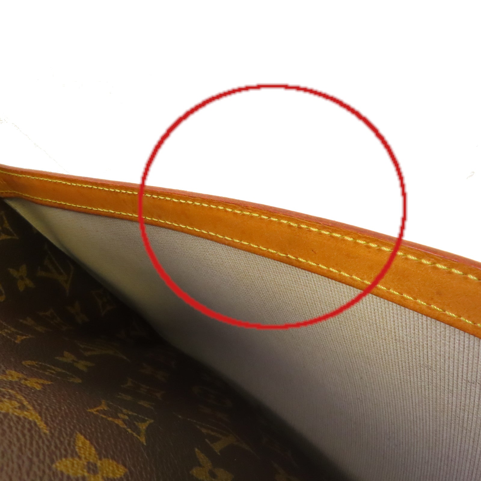 LOUIS VUITTON 【激減優惠】Monogram Reporter GM Shoulder Bag肩背袋啡色