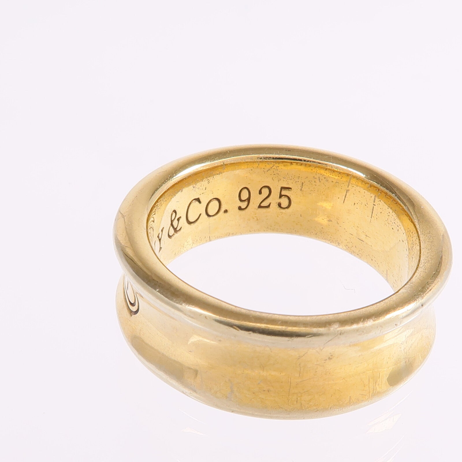 TIFFANY＆CO 925純銀1837 Ring戒指US#5