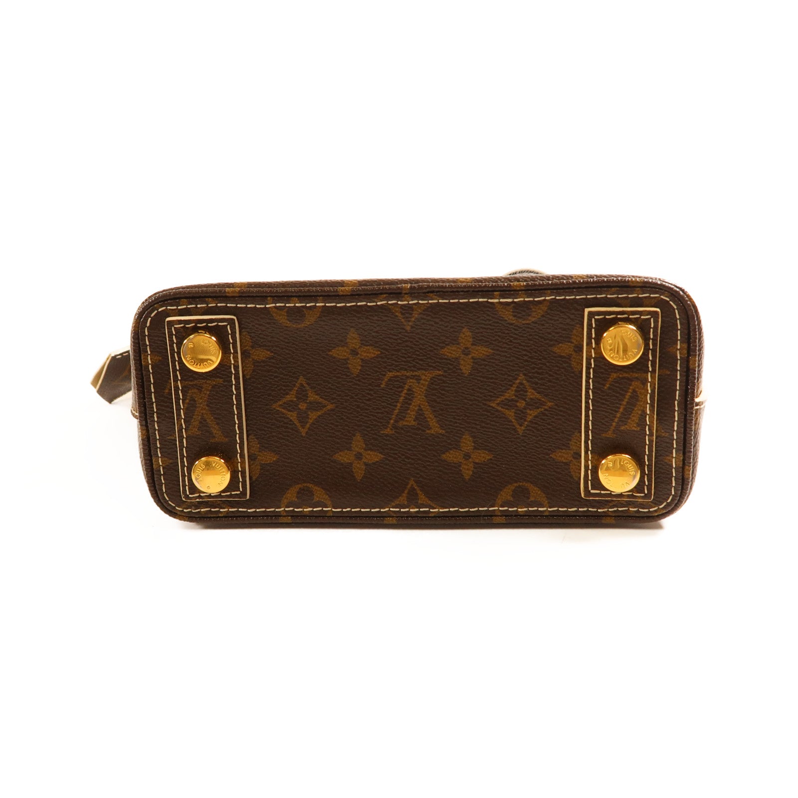 LOUIS VUITTON Monogram Lockit BB金扣手挽袋