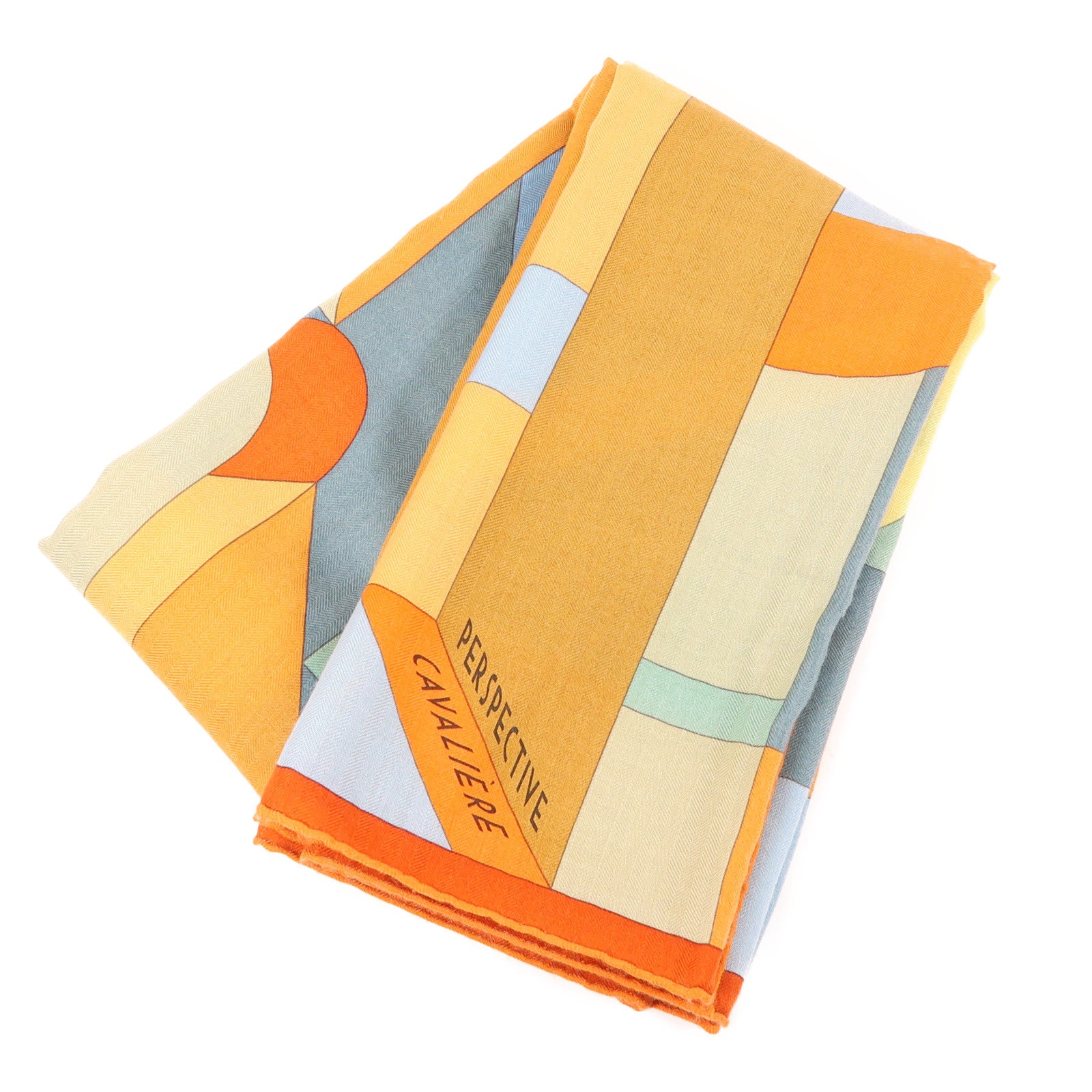 HERMES 羊絨/絲質Scarf圍巾