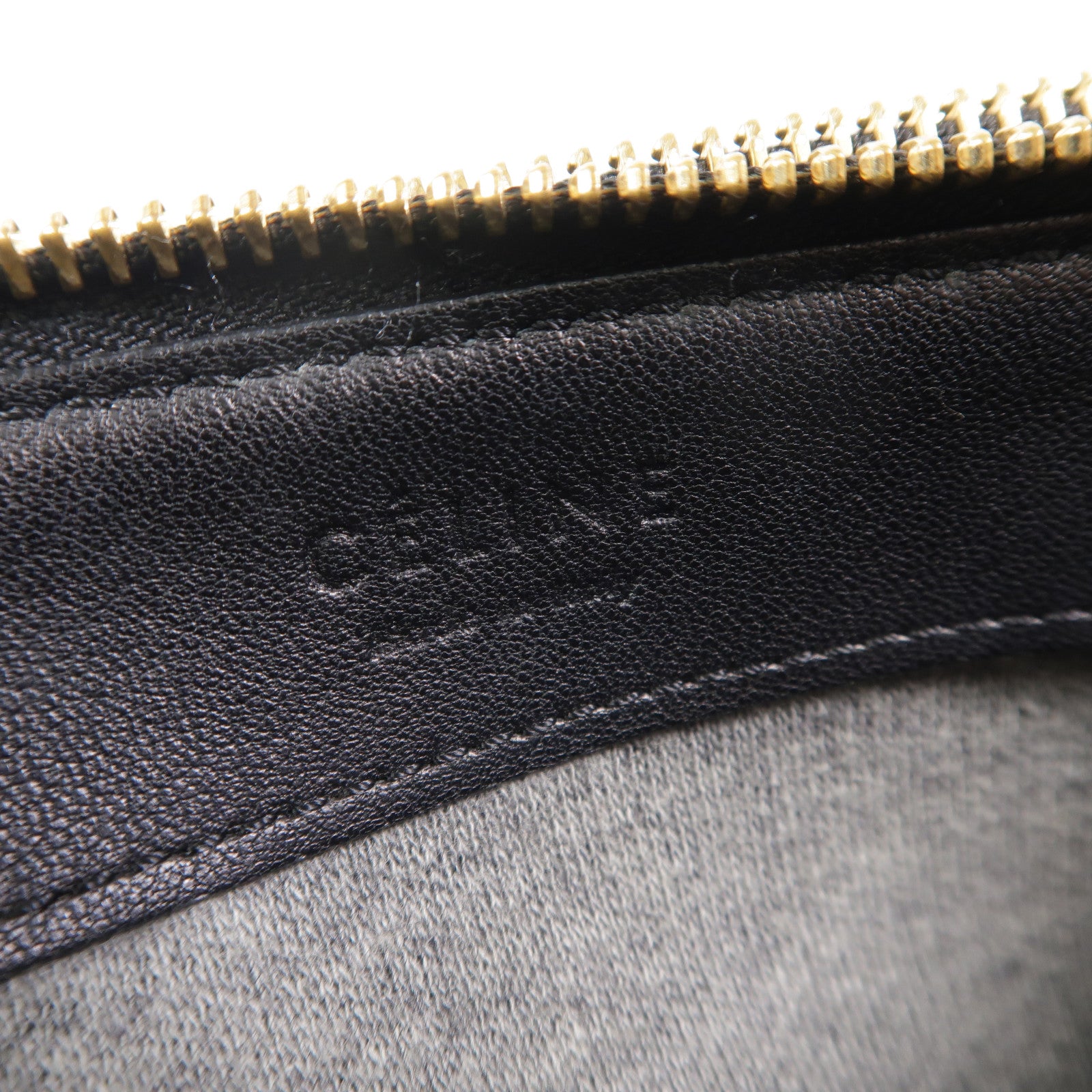 CELINE 羊皮皮革Trio Large肩背袋