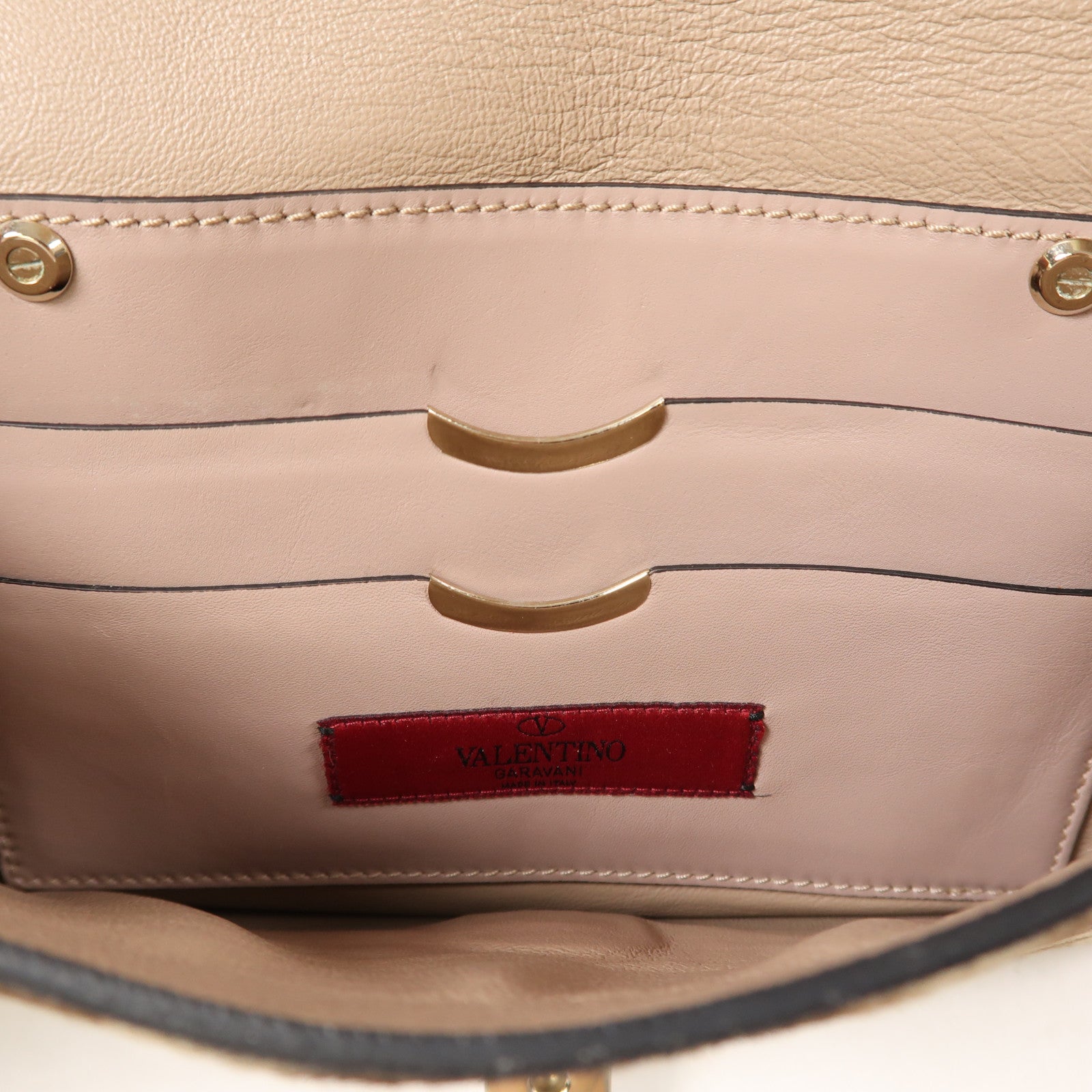 Valentino 【激減優惠】馬毛Shoulder Bag金扣肩背袋