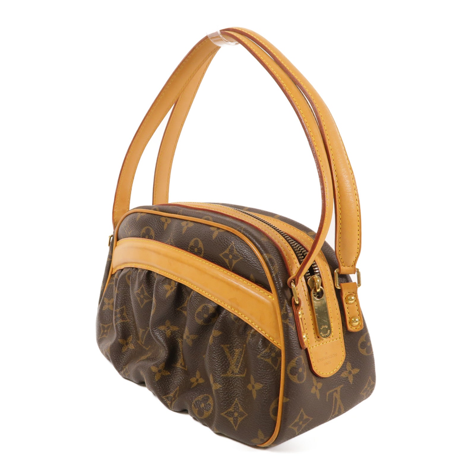 LOUIS VUITTON LV Clara Shoulder Bag M40057 Monogram Brown