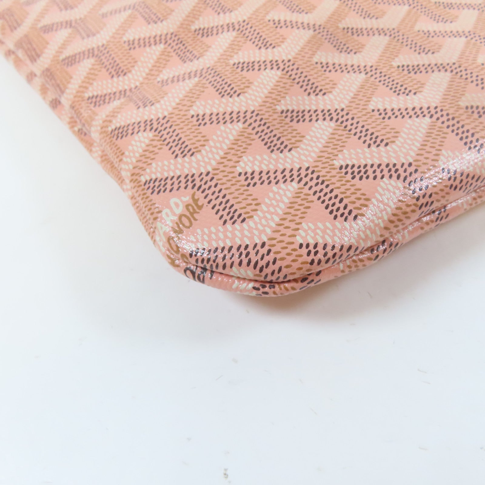 GOYARD 塗層帆布2 Way Shoulder Bag手挽肩背兩用袋粉紅色