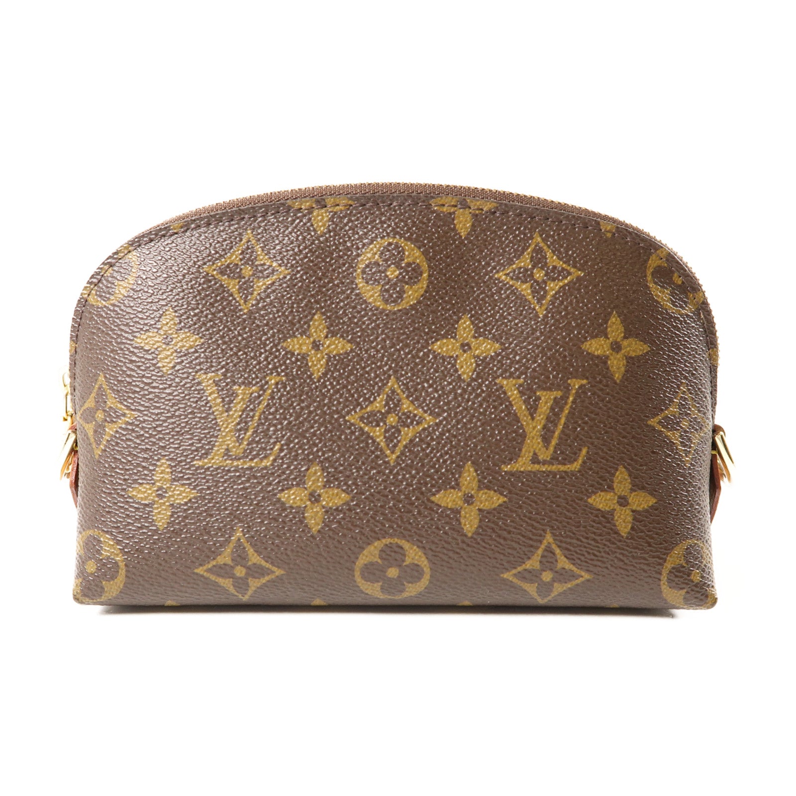 LOUIS VUITTON Monogram Cosmetic Pouch手拿包棕色