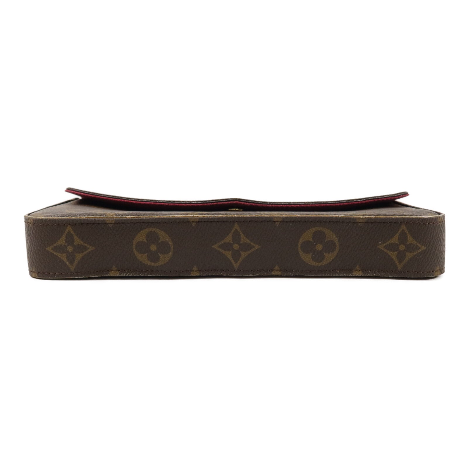 LOUIS VUITTON Monogram Pochette Felicie鏈帶肩背袋