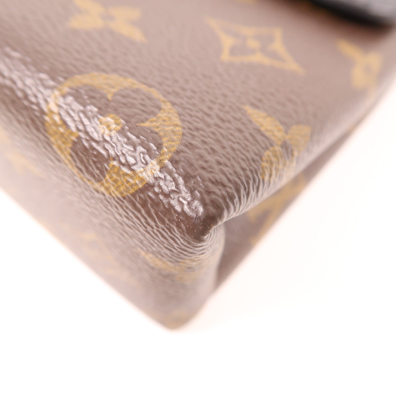 LOUIS VUITTON Monogram Locky BB金扣手挽肩背兩用袋棕色/黑色