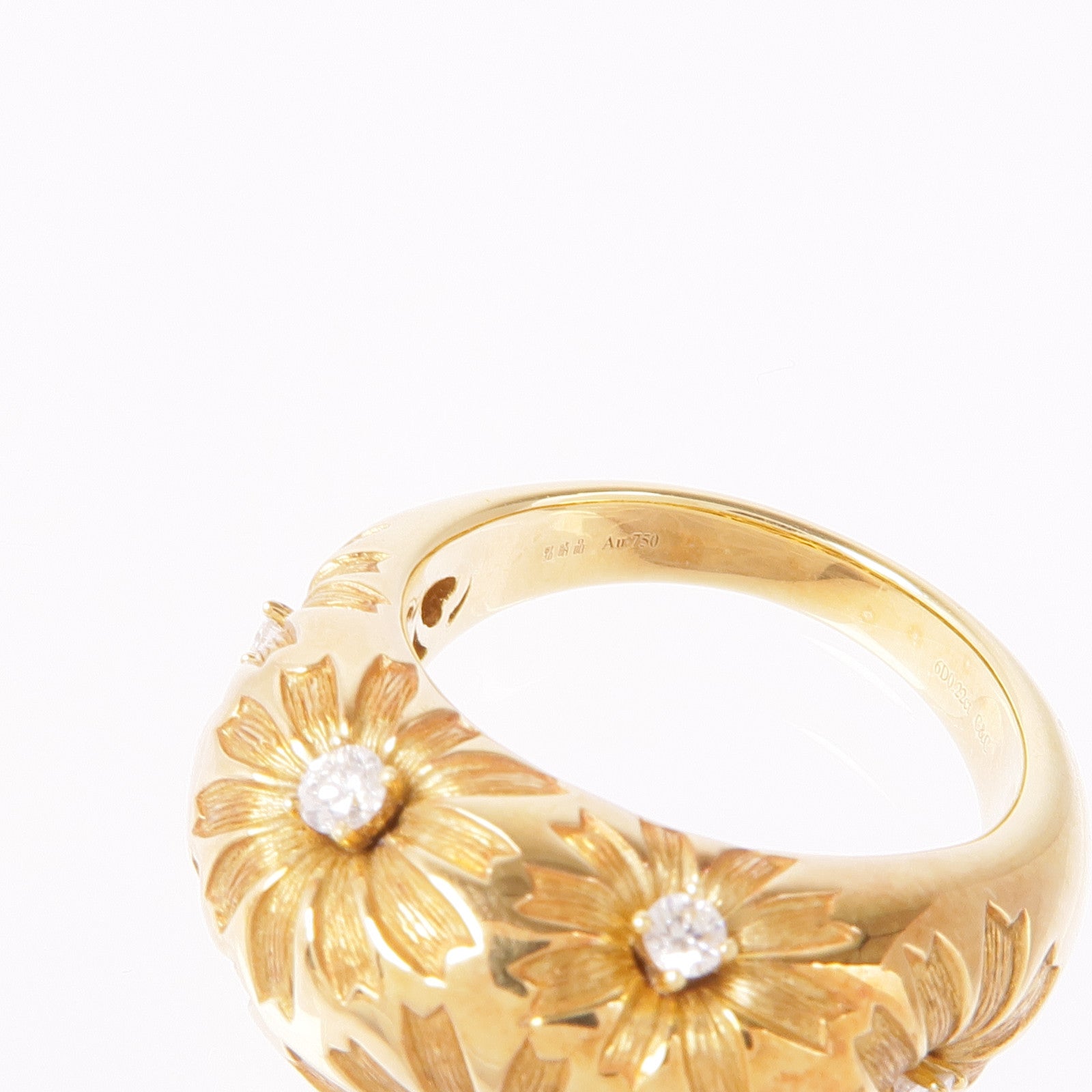 JEWELRY 18K黄金Diamond Ring鑽石戒指US#7