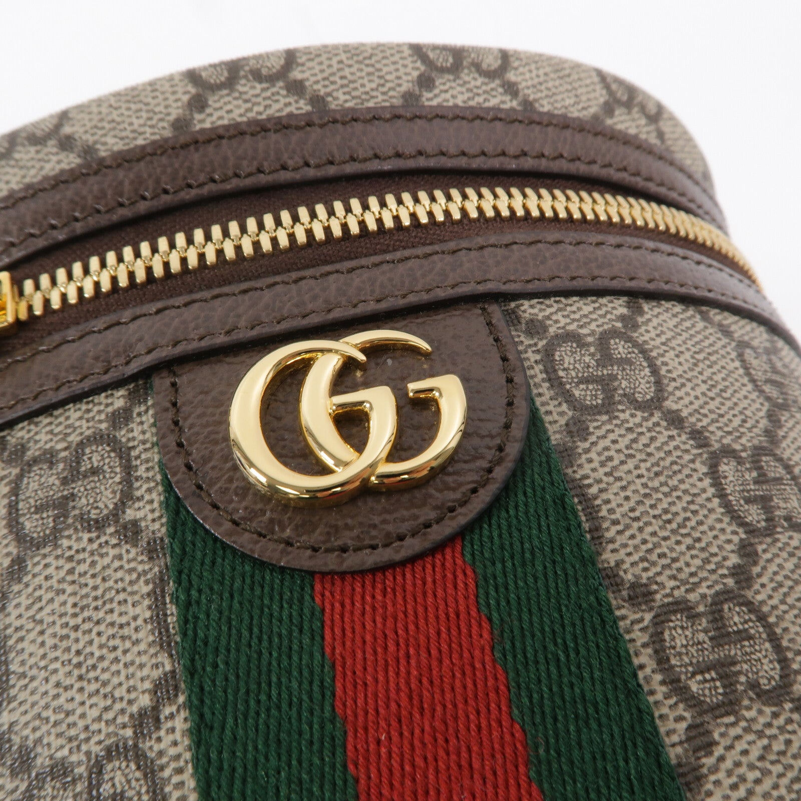 GUCCI 塗層帆布Ophidia GG Supreme手挽袋