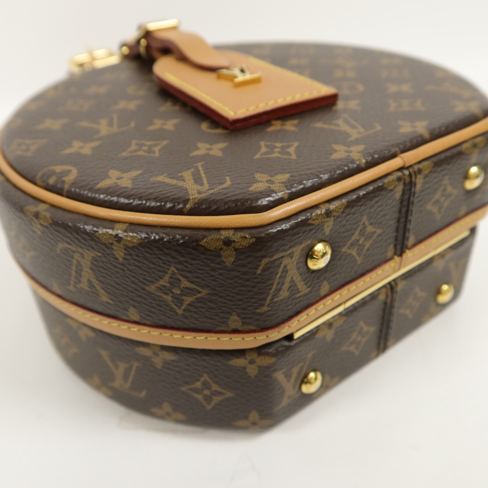 LOUIS VUITTON Monogram Petite Boite Chapeau手挽肩背兩用袋