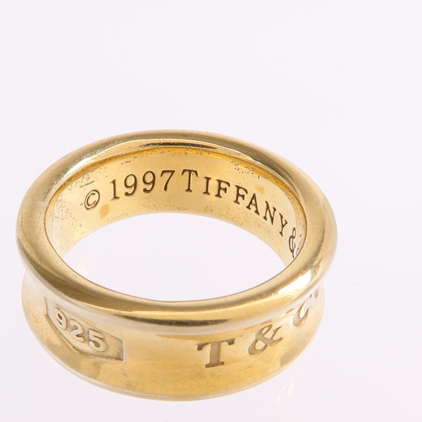 TIFFANY＆CO 925純銀1837 Ring戒指US#5