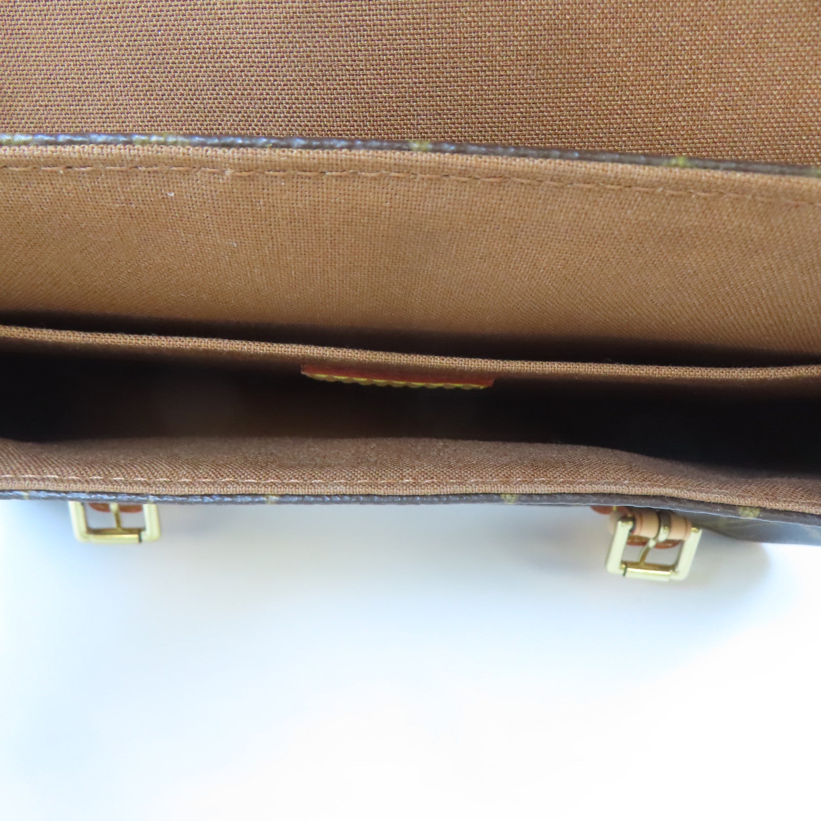 LOUIS VUITTON Monogram Sac Marelle A Dos金扣背包啡色