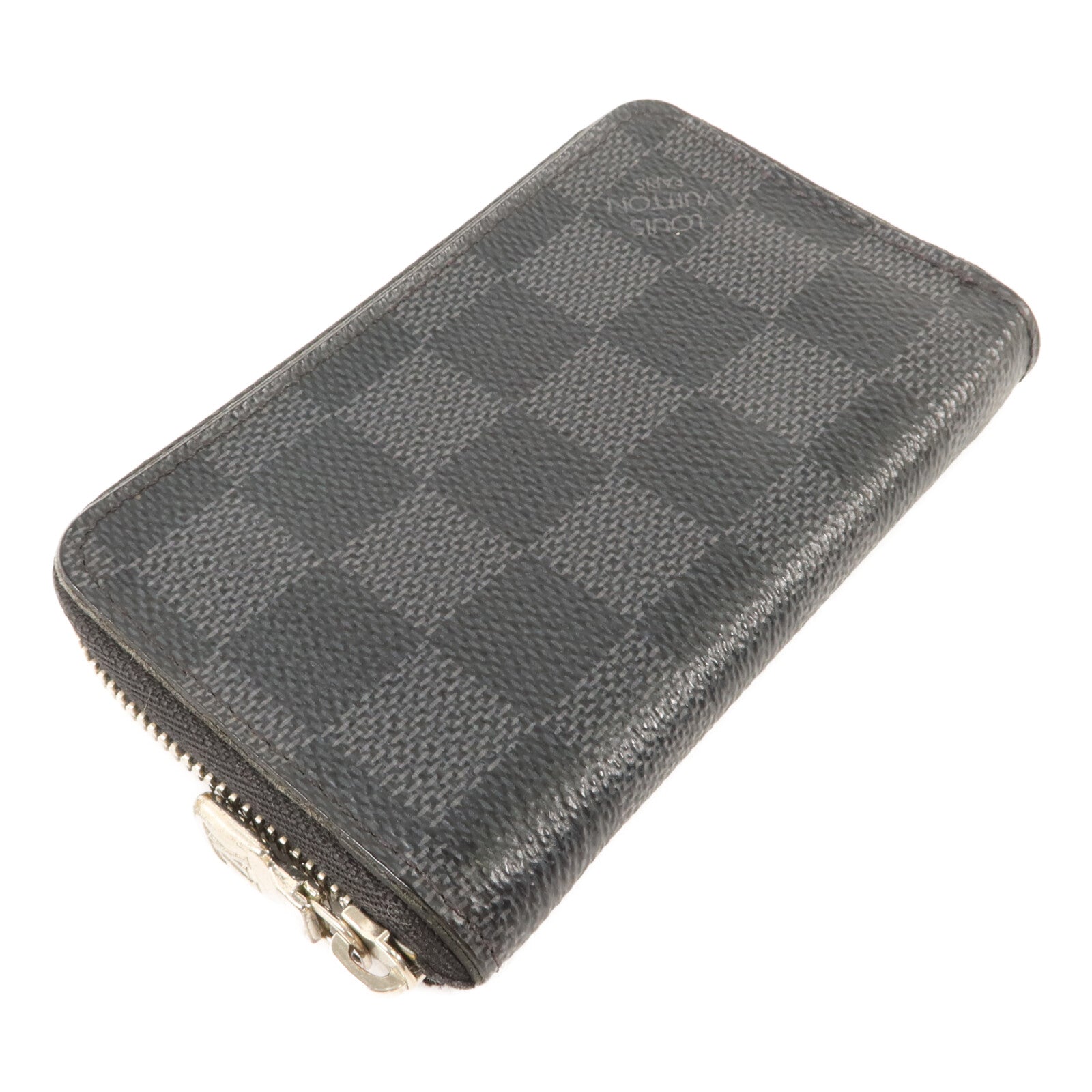 LOUIS VUITTON Damier Graphite Zippy Coin Purse零錢包