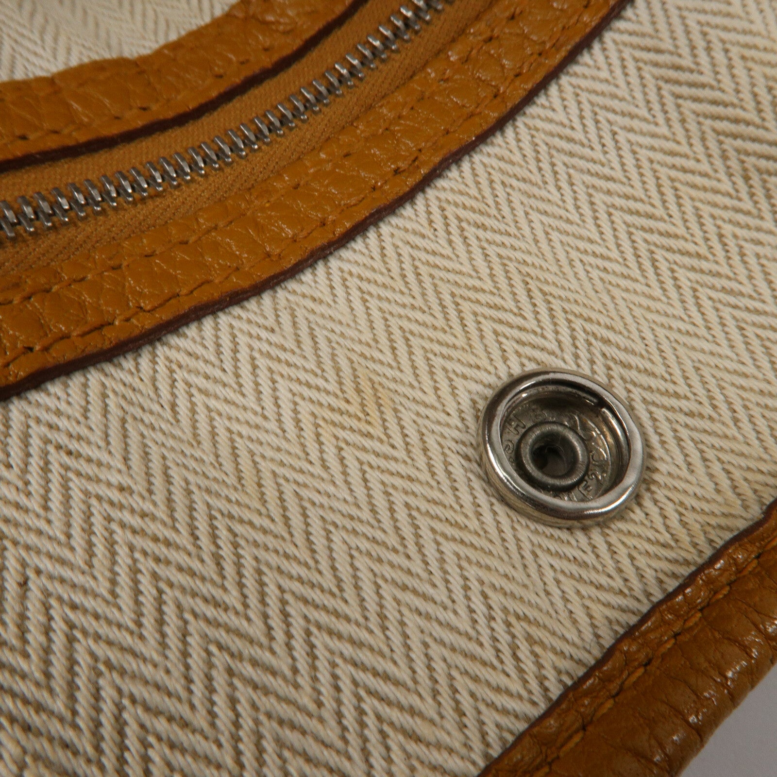 HERMES Negonda皮革Garden Party PM手挽袋Sesame