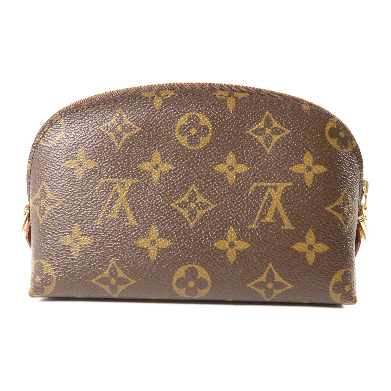 LOUIS VUITTON Monogram Cosmetic Pouch手拿包棕色