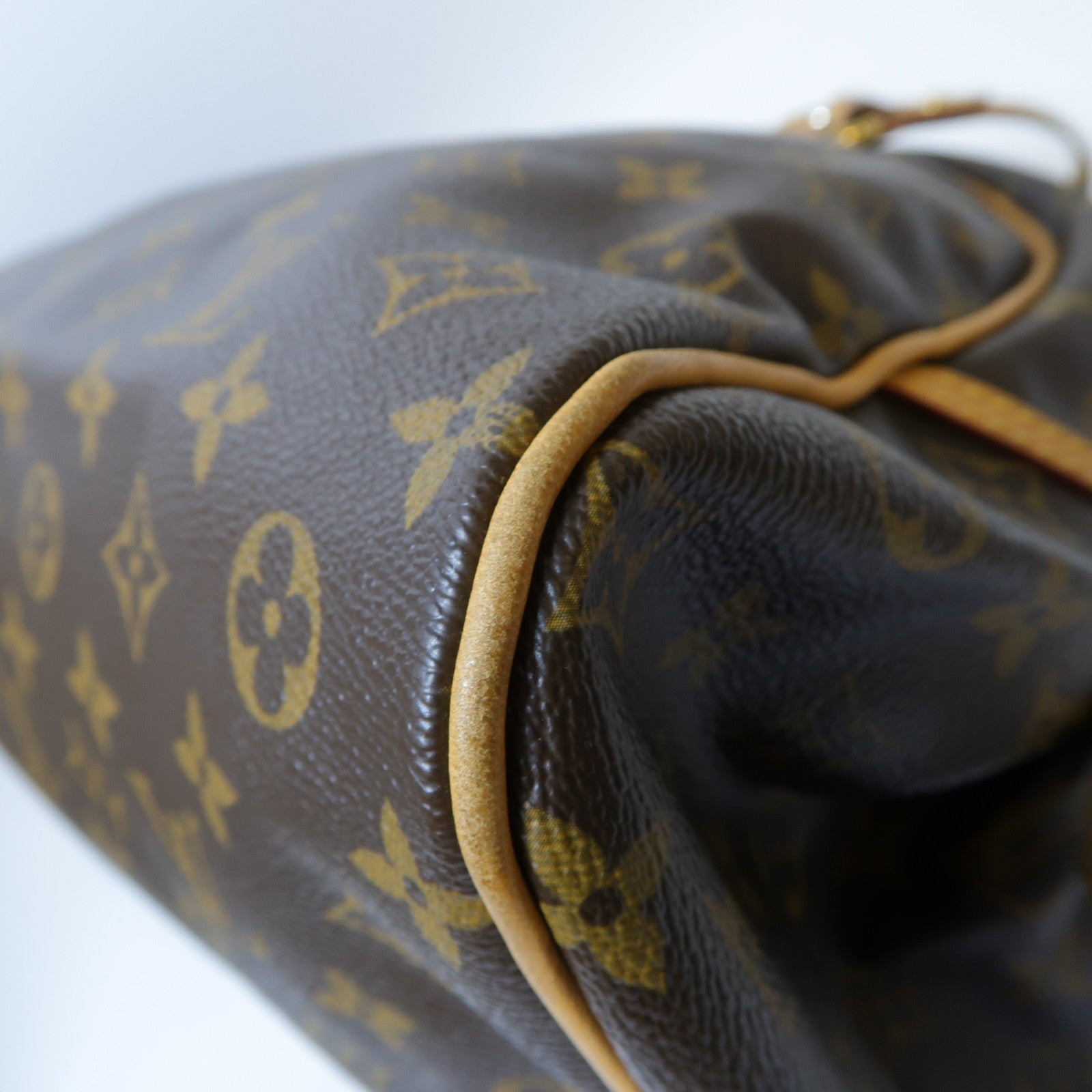 LOUIS VUITTON 【激減優惠】Monogram Montorgueil GM金扣肩背袋啡色